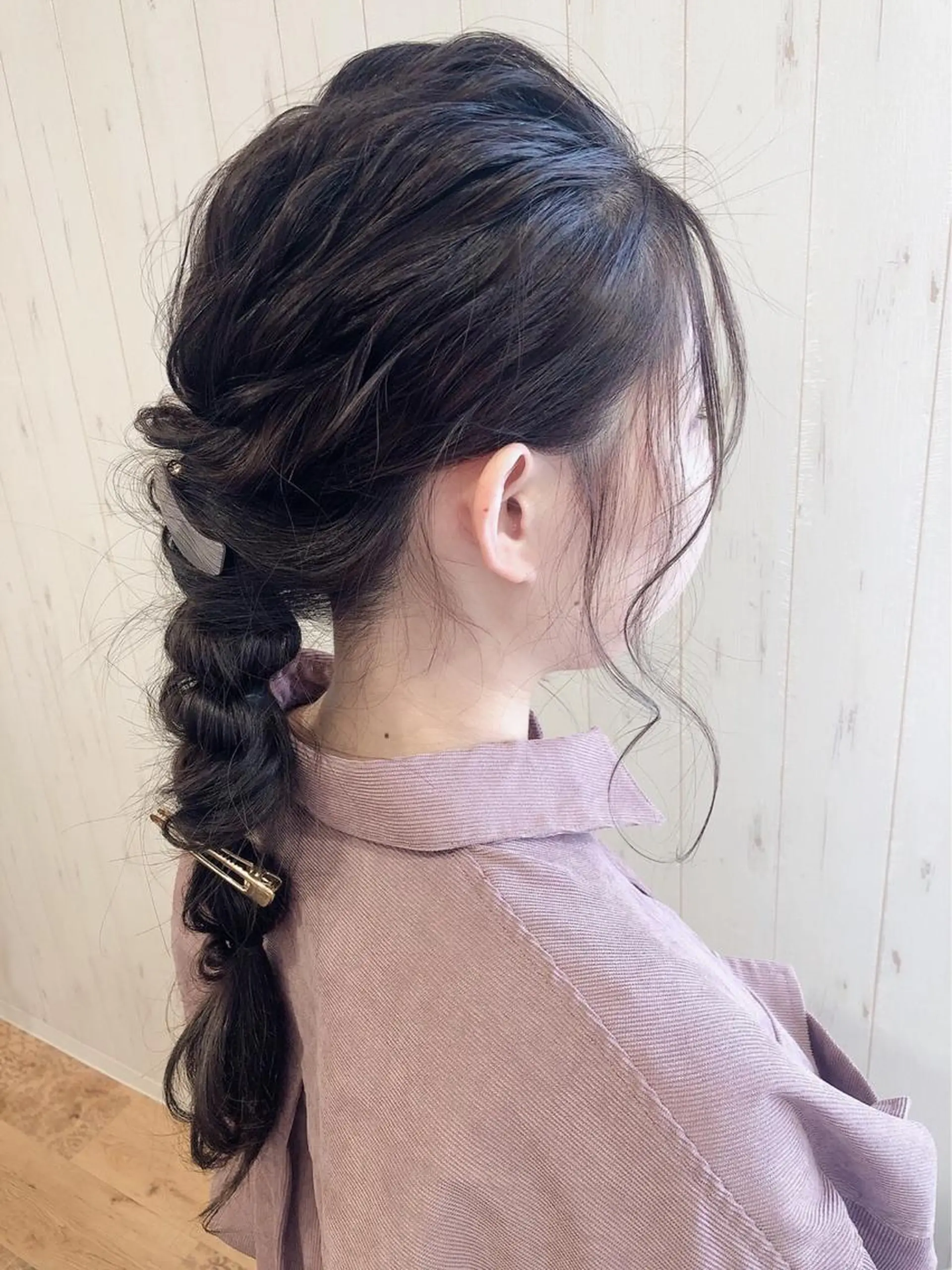 ロング ヘアアレンジ 工藤 萌香のヘアスタイル