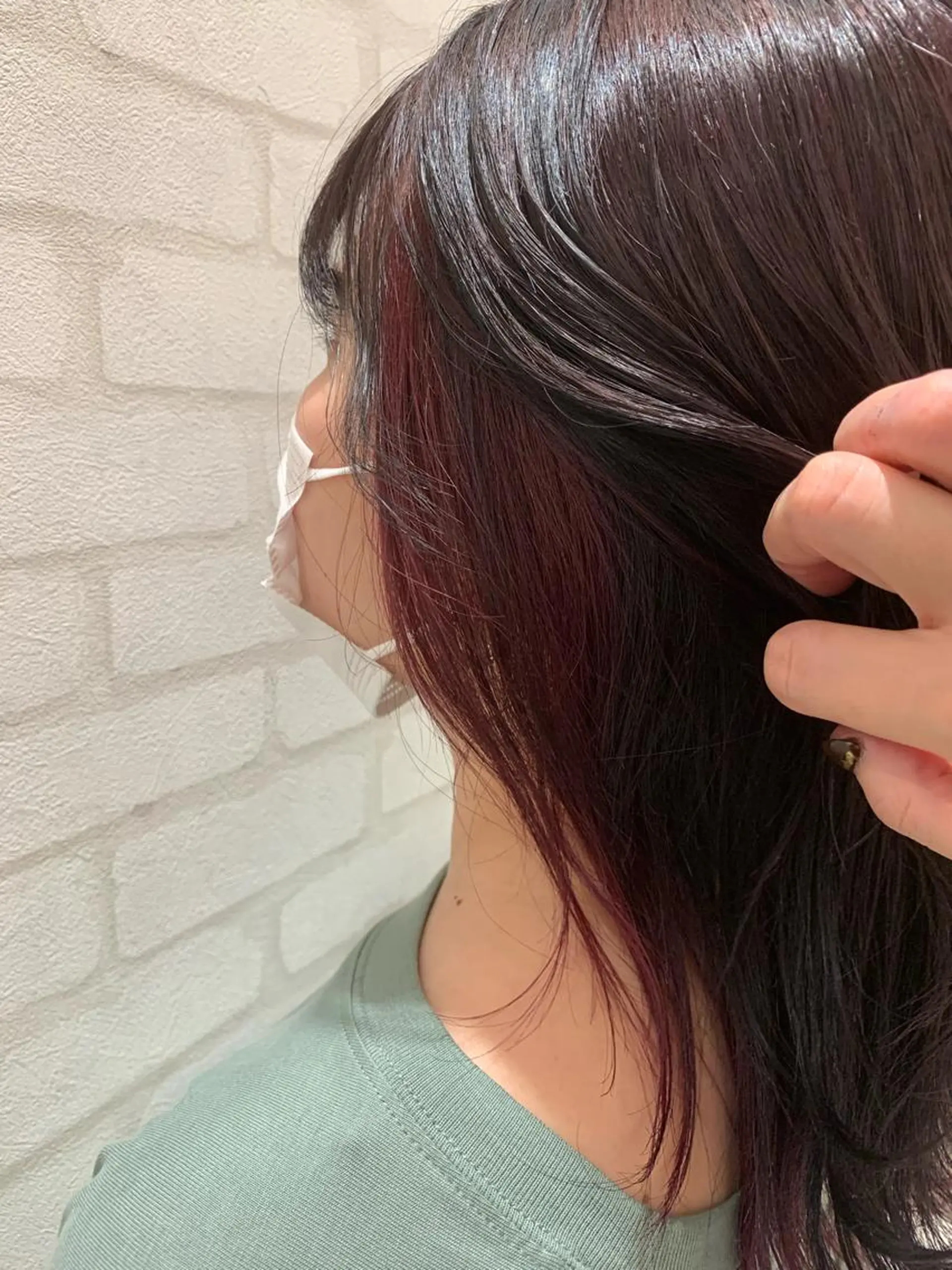 ショート カラー グレージュ ピンクカラー Gain所属・Gain Nanamiのエステ・リラクイメージ