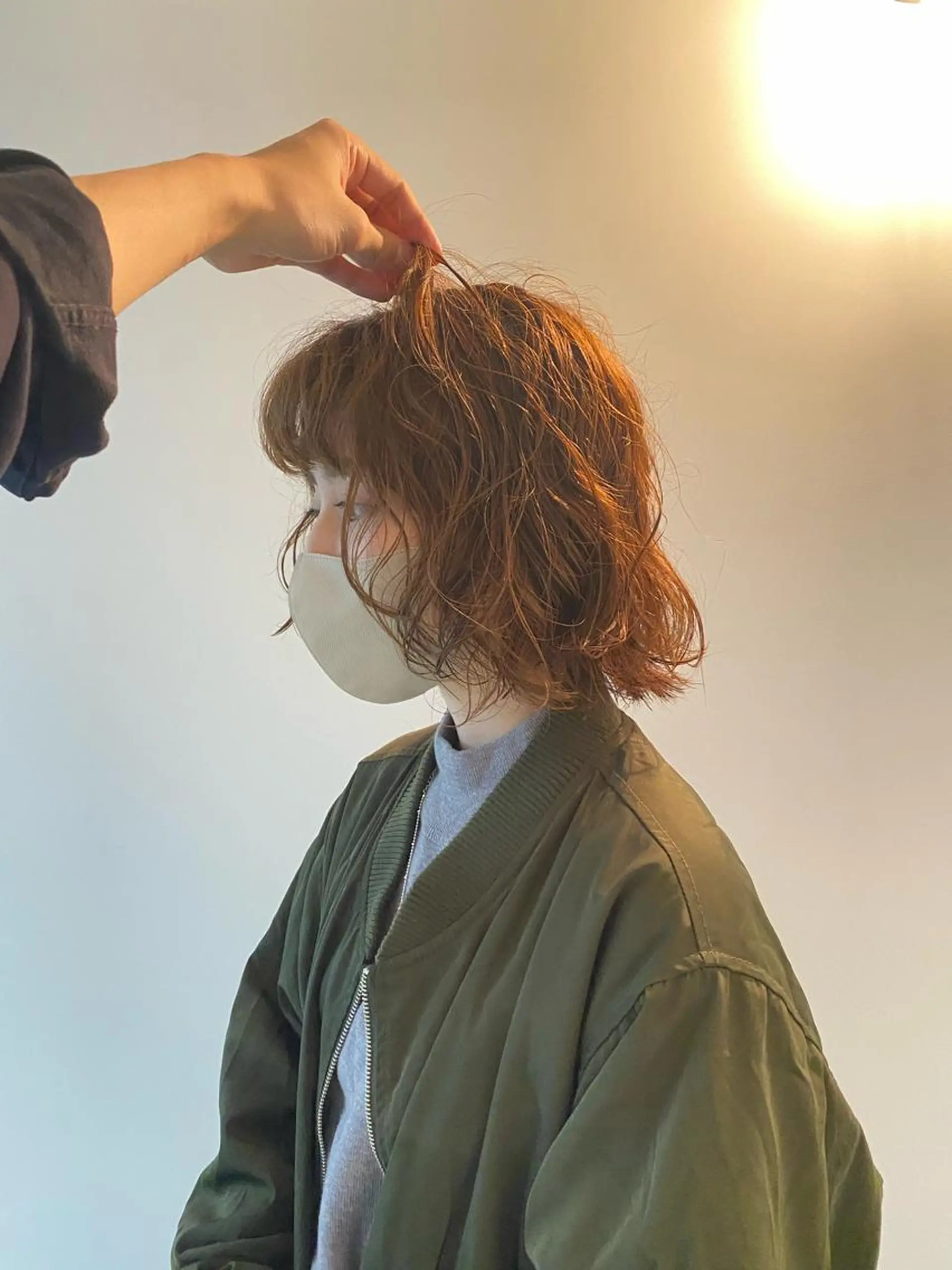 ショート くせ毛 カット パーマ GATTACA所属・KEI gattacaのヘアスタイル