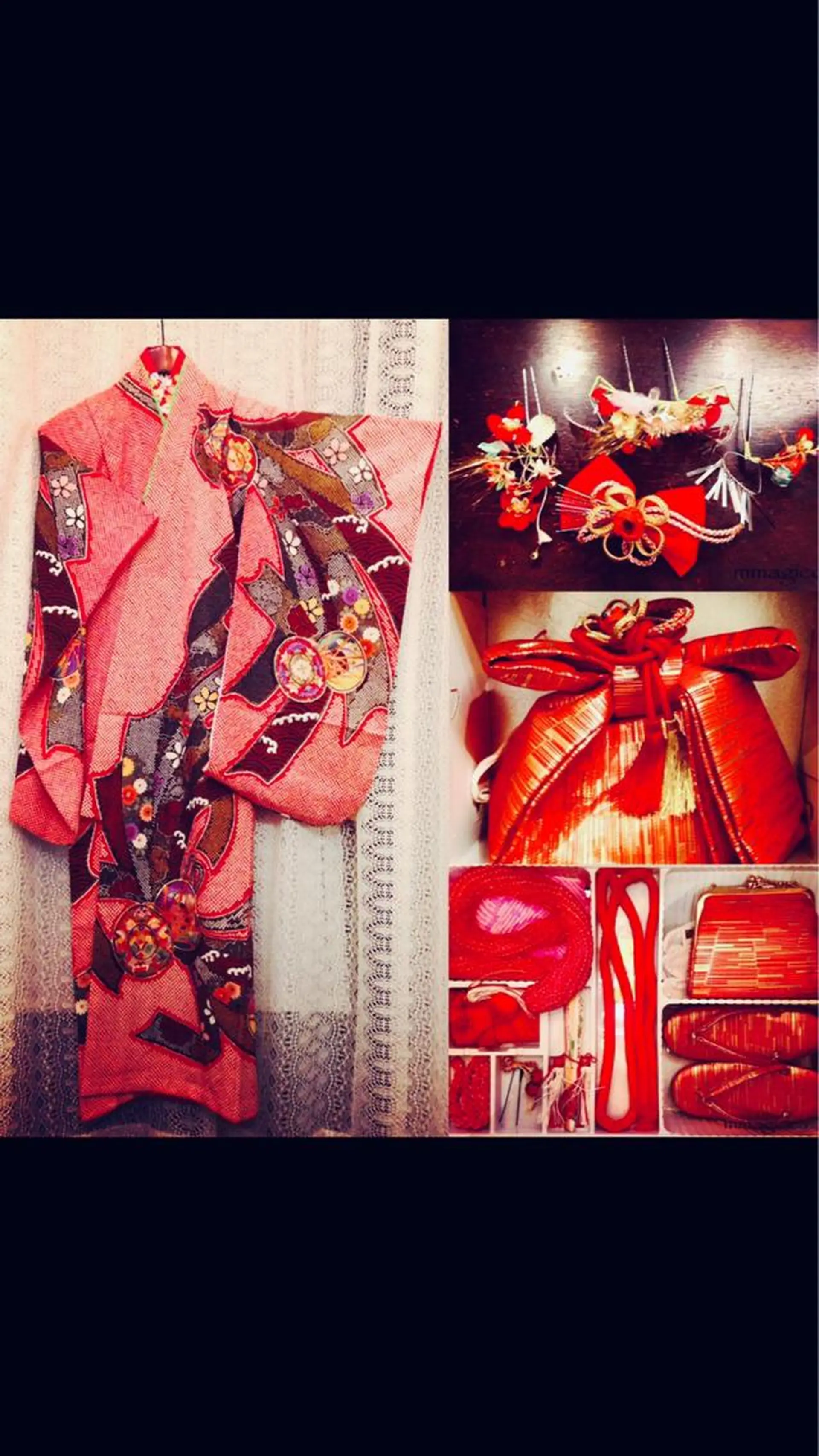 ヘアアレンジ キッズ 着物ヘア mmagicca. 【 まじか. 】のヘアスタイル