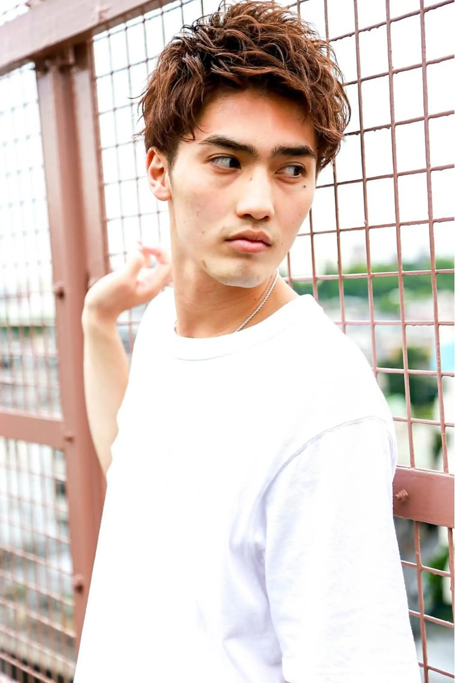 メンズ verda所属・✨ブリーチなし透明感 池袋　水野のヘアスタイル