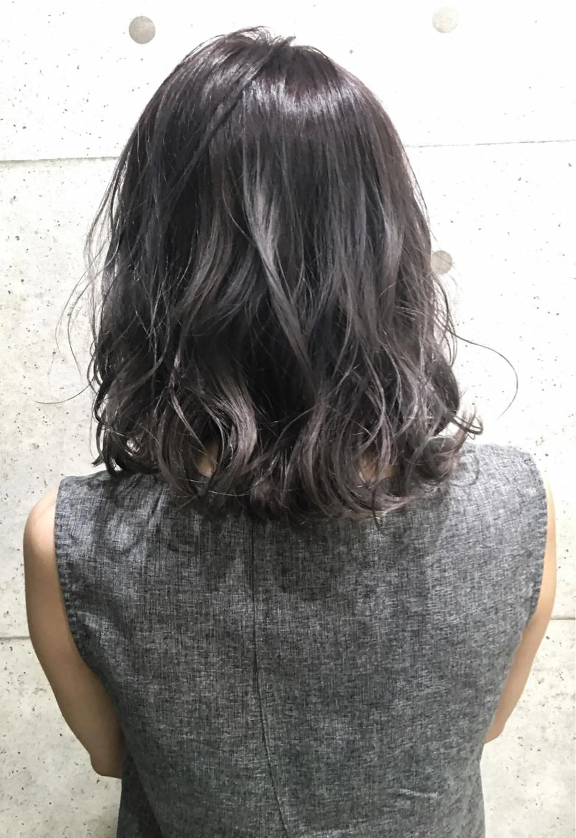 ミディアム カラー LITTY所属・レイヤー/髪質改善 /山永圭介のヘアスタイル