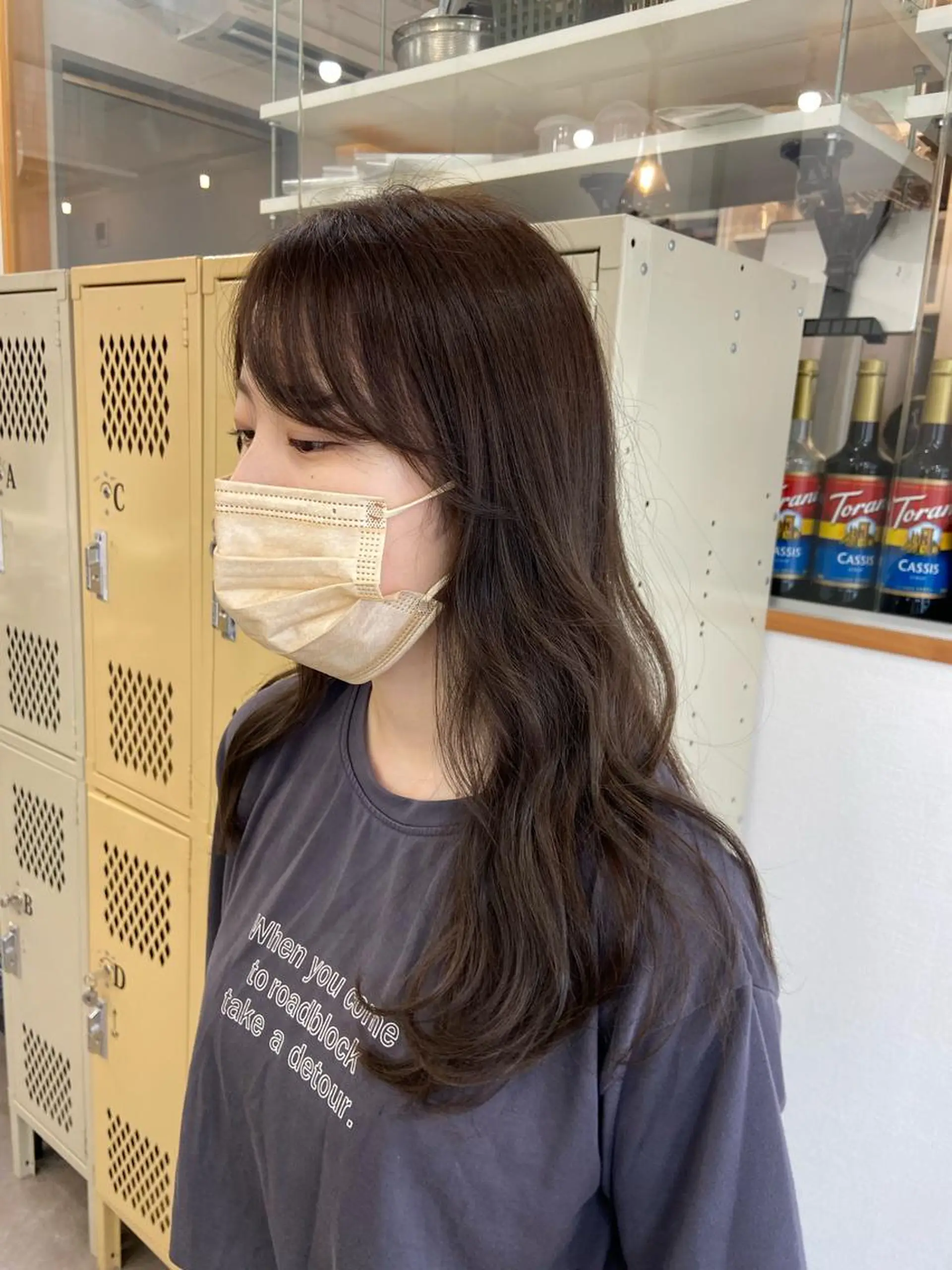 ロング ヘアカラー トリートメント SUNC🍀大熊 花奈絵🍀のヘアスタイル