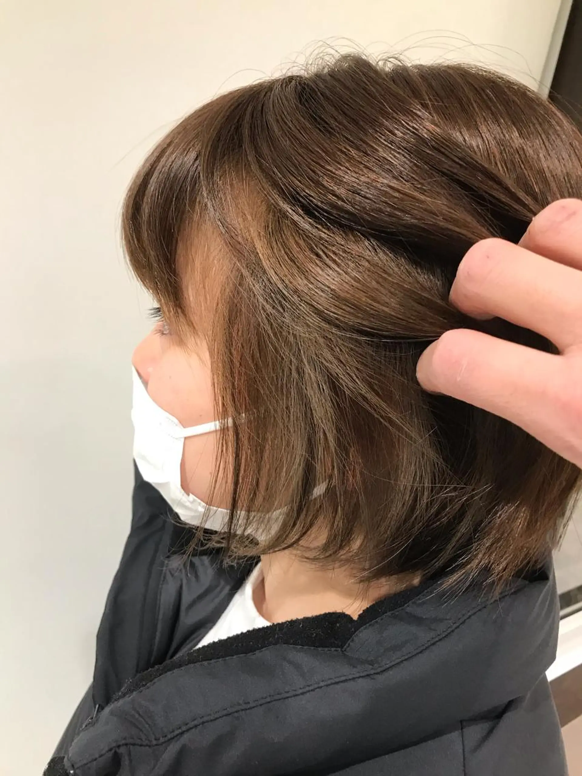 ショート アッシュ カット ヘアカラー トリートメント 下條 真のヘアスタイル