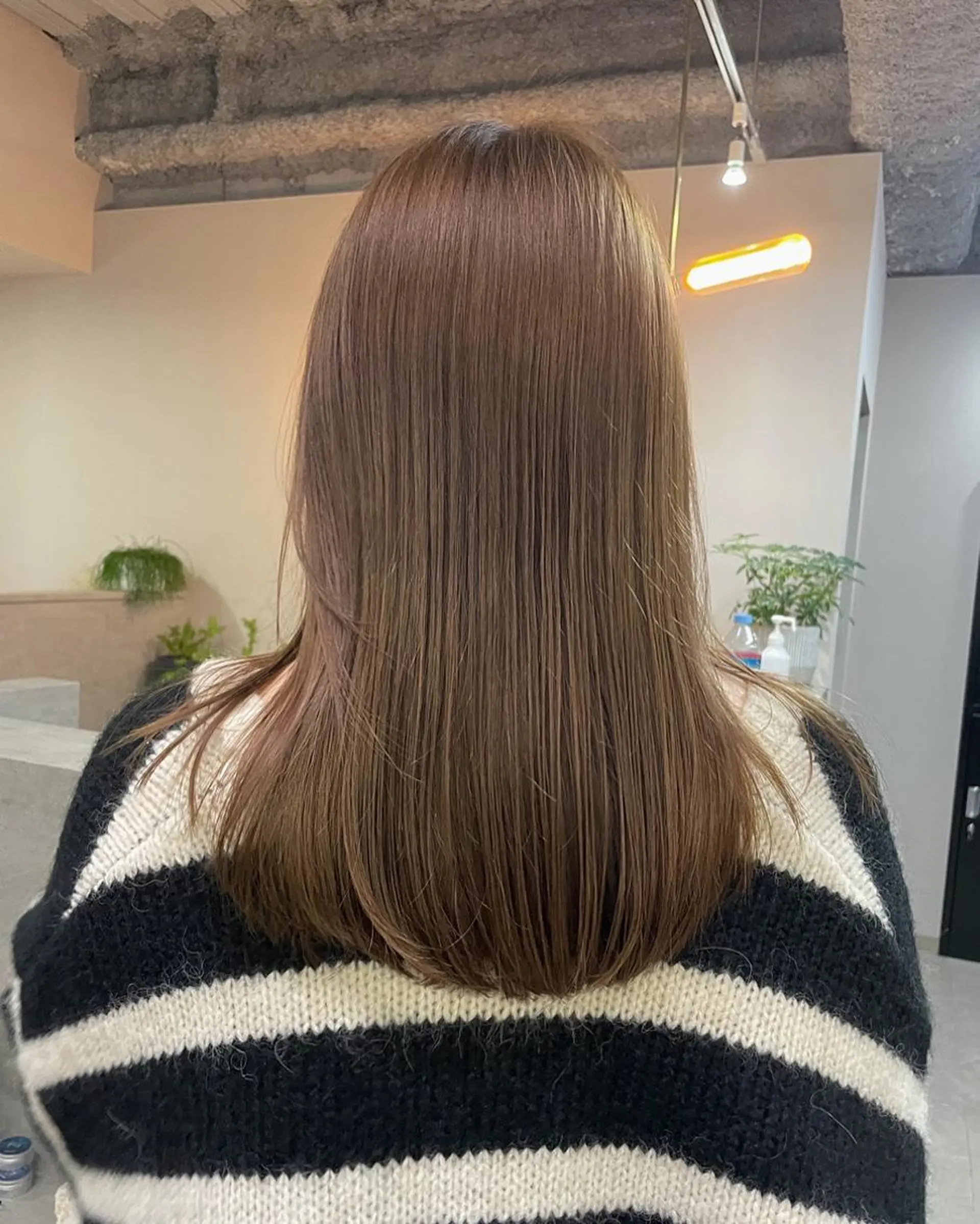 ミディアム カット AUBE HAIR tenjin【オーブヘアーテンジン】所属・nene .のヘアスタイル