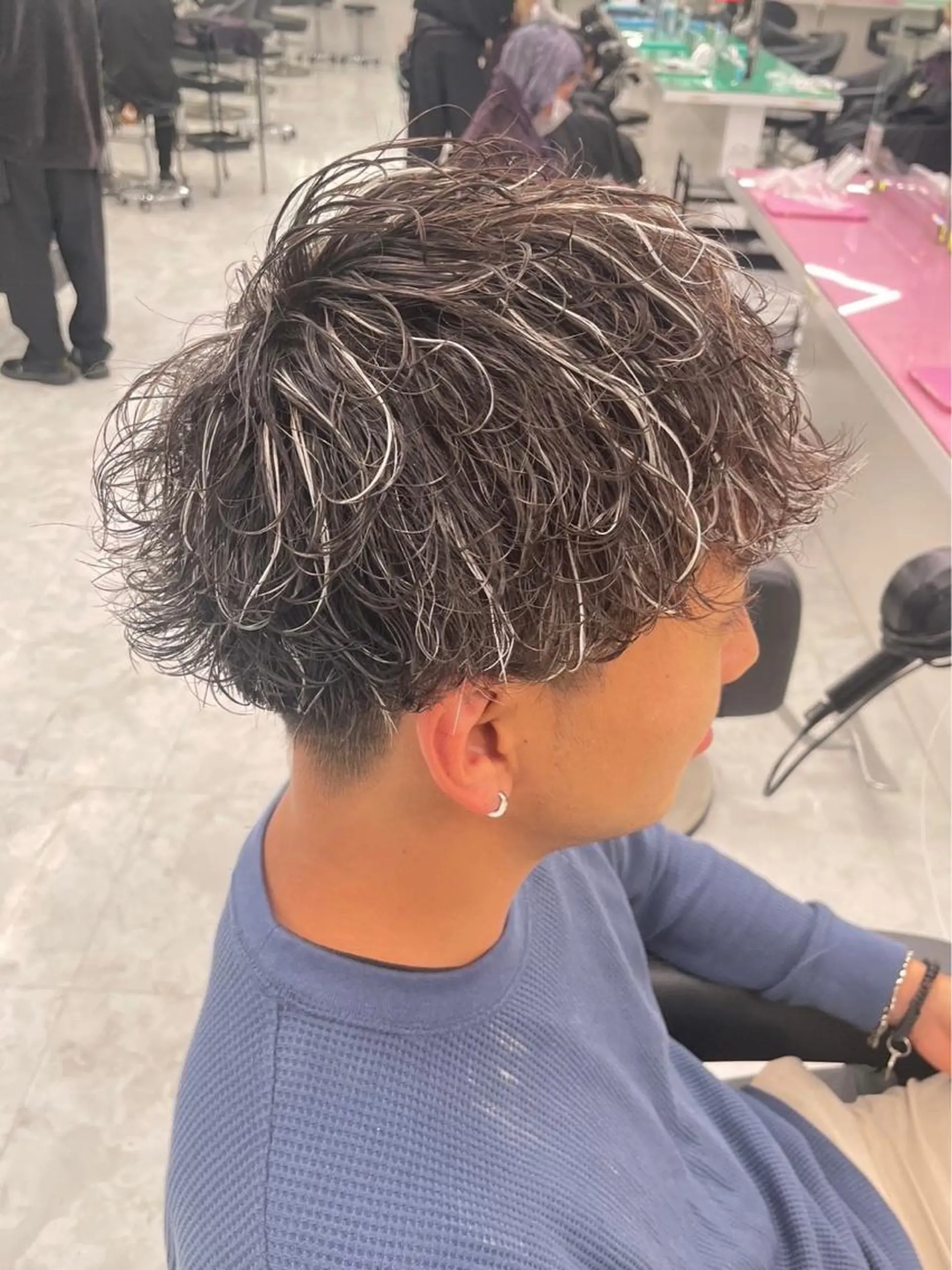 パーマ メンズ カット パーマ トリートメント ヘッドスパ ヘアセット 💎メンズ特化💎 tomokiのヘアスタイル