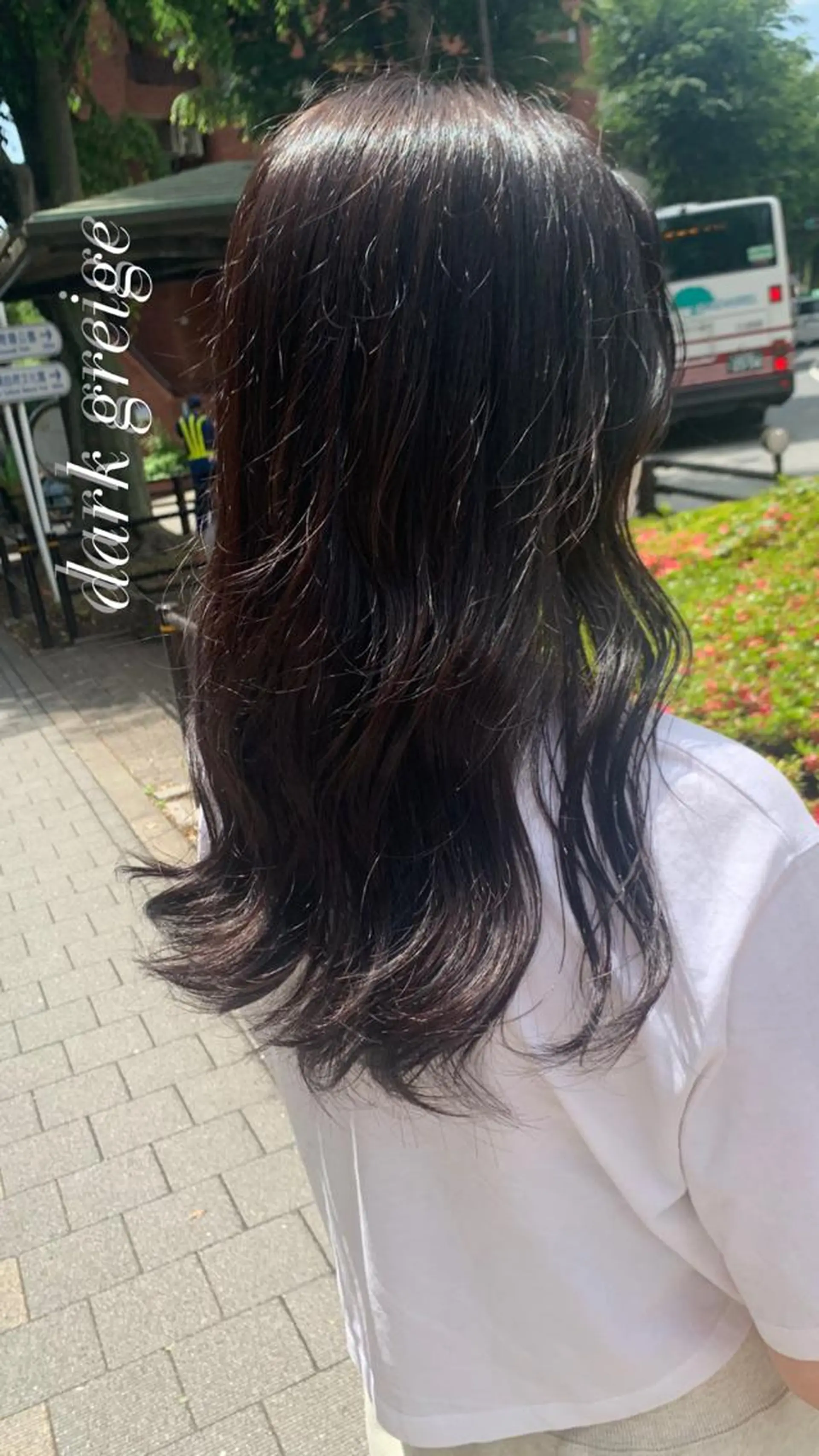 ロング カラー 海外girl🤎 透明感ベージュmaoのヘアスタイル