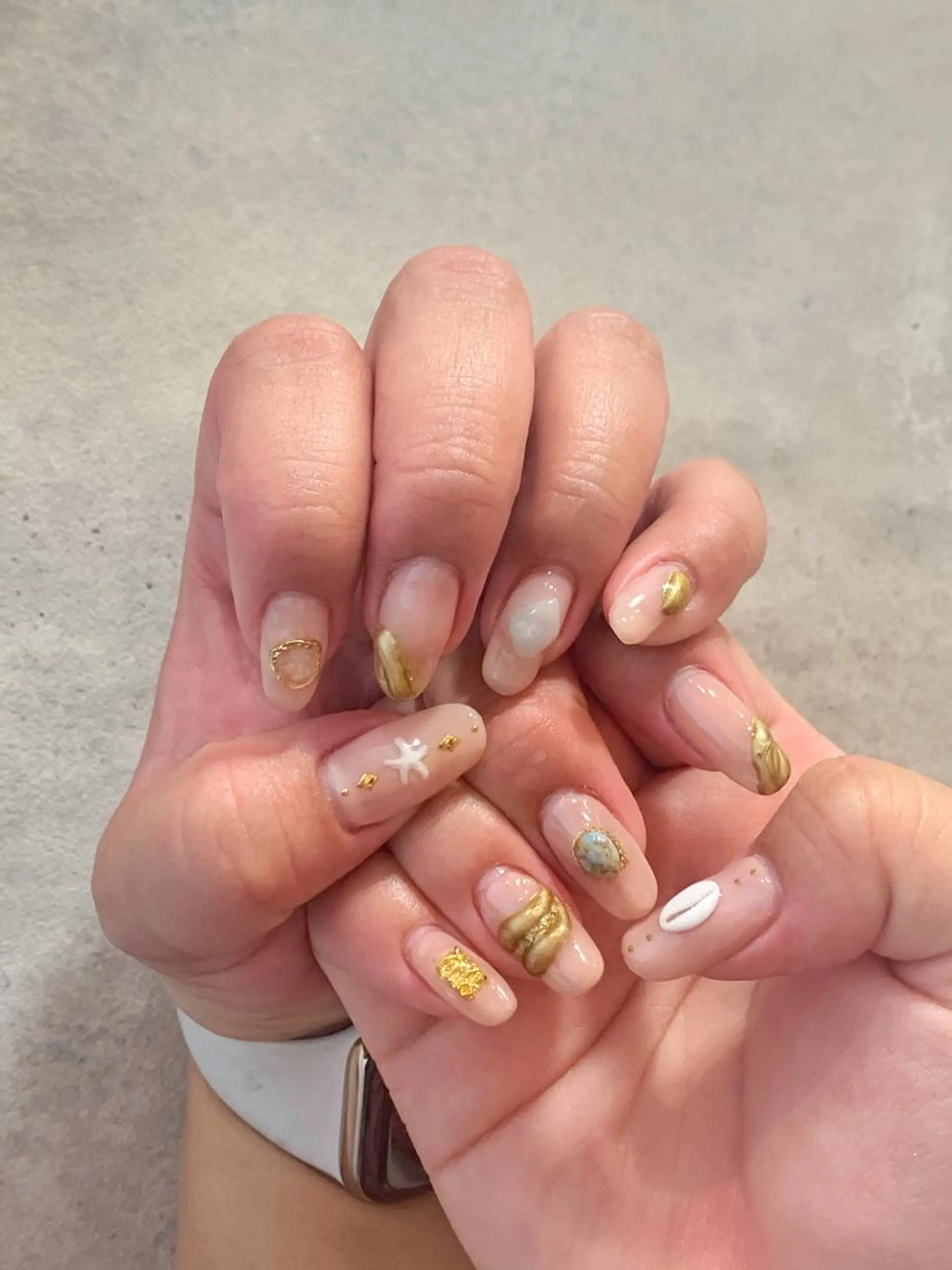 ネイル 金田 純香のネイルデザイン