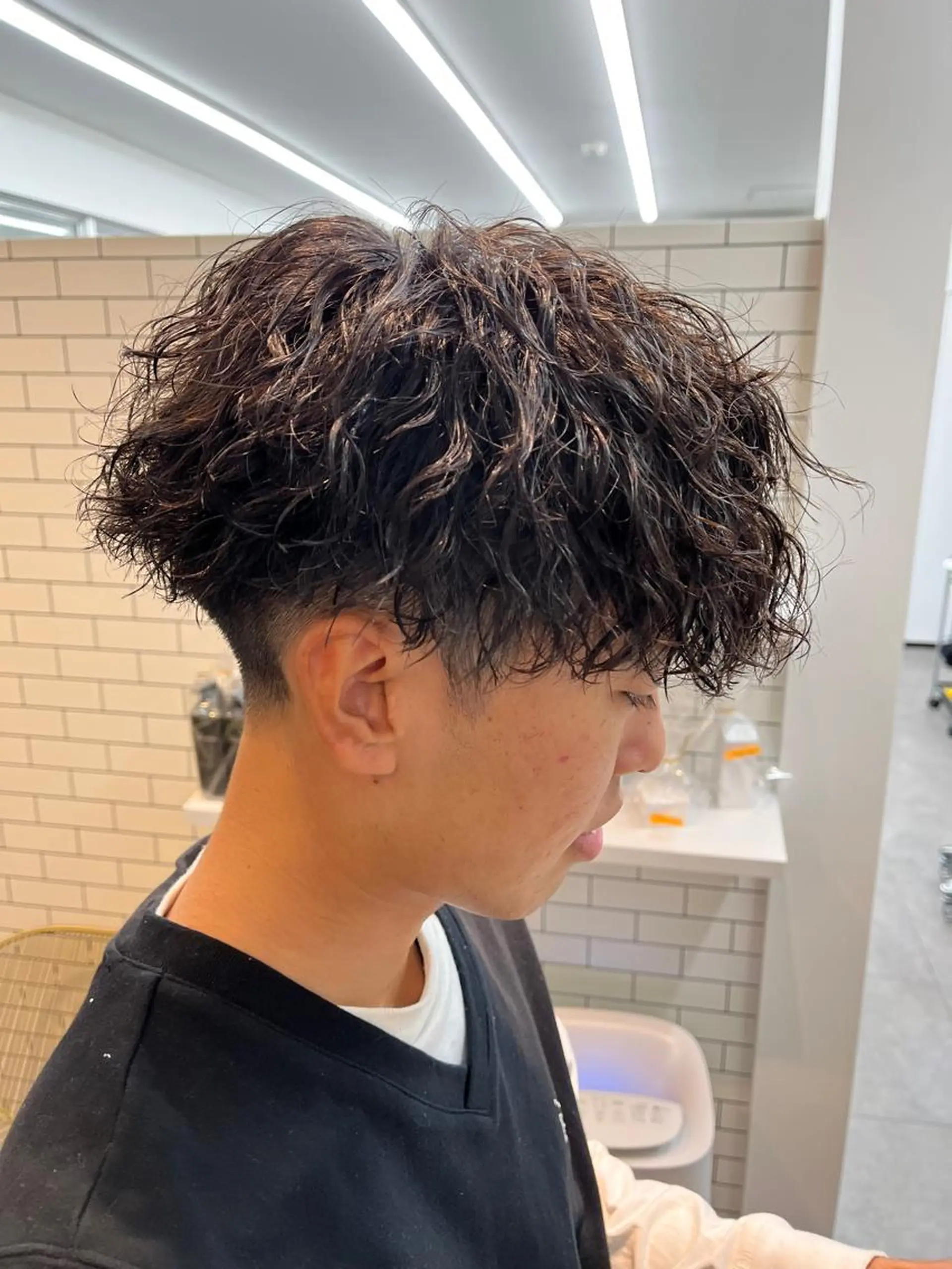 パーマ メンズ メンズパーマ ツイストスパイラルパーマ スパイラルパーマ カット パーマ トリートメント シャドウパーマ/ 波巻パーマYu-Kiのヘアスタイル