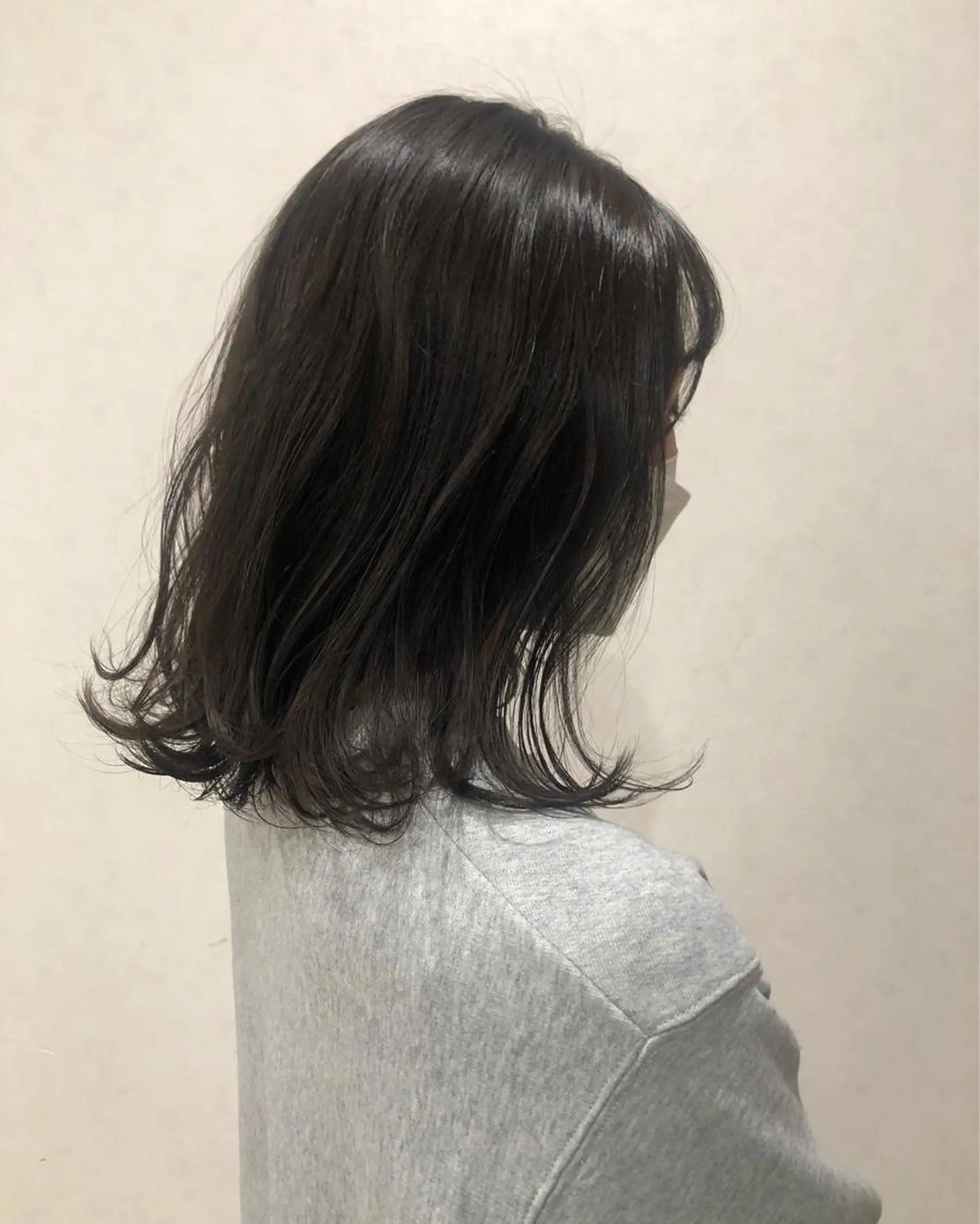 ミディアム カラー Sayaka サヤカのヘアスタイル