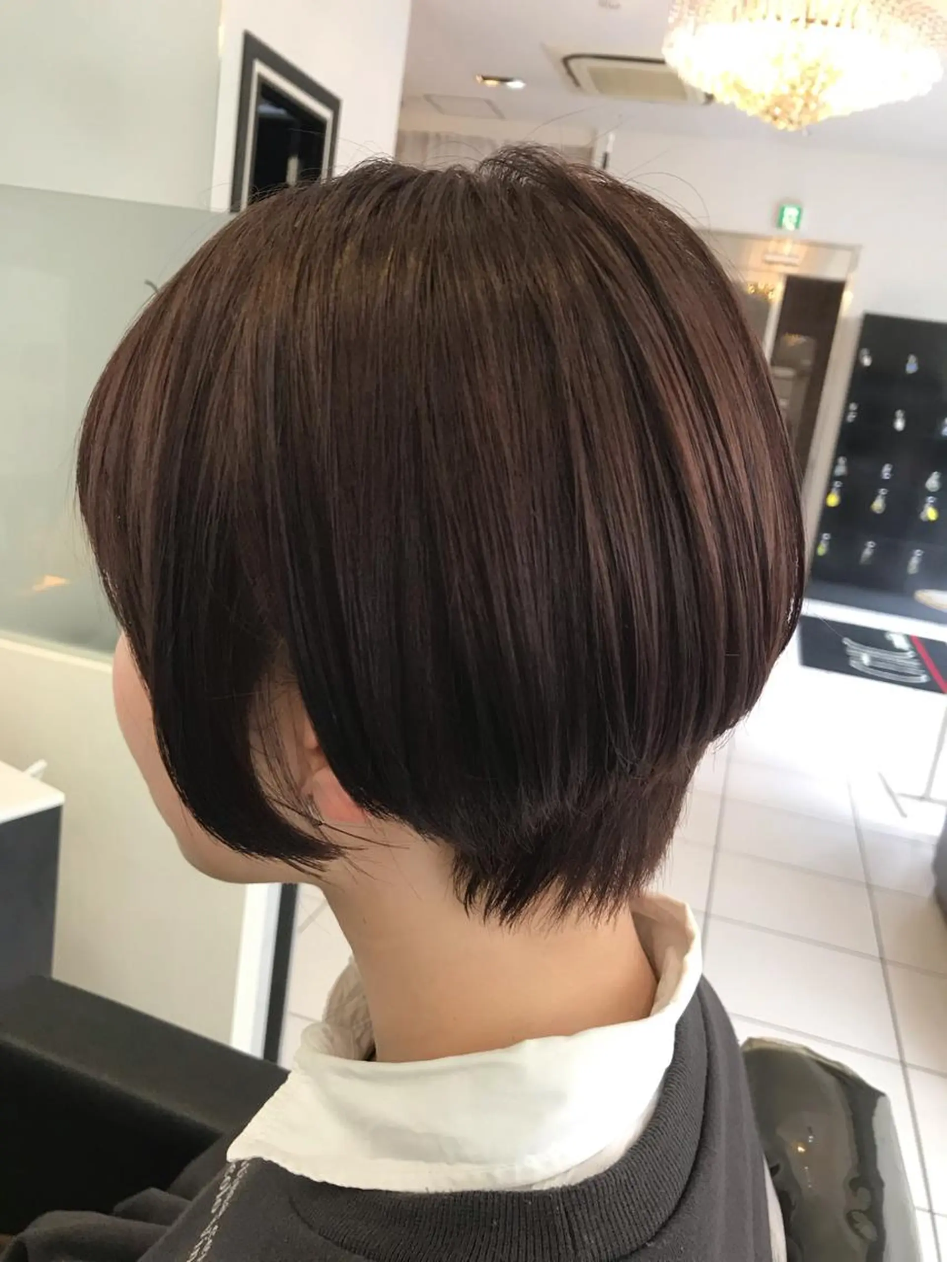 ショート カラー YASU🍎CUT 赤系カラー/ヘアケアのヘアスタイル