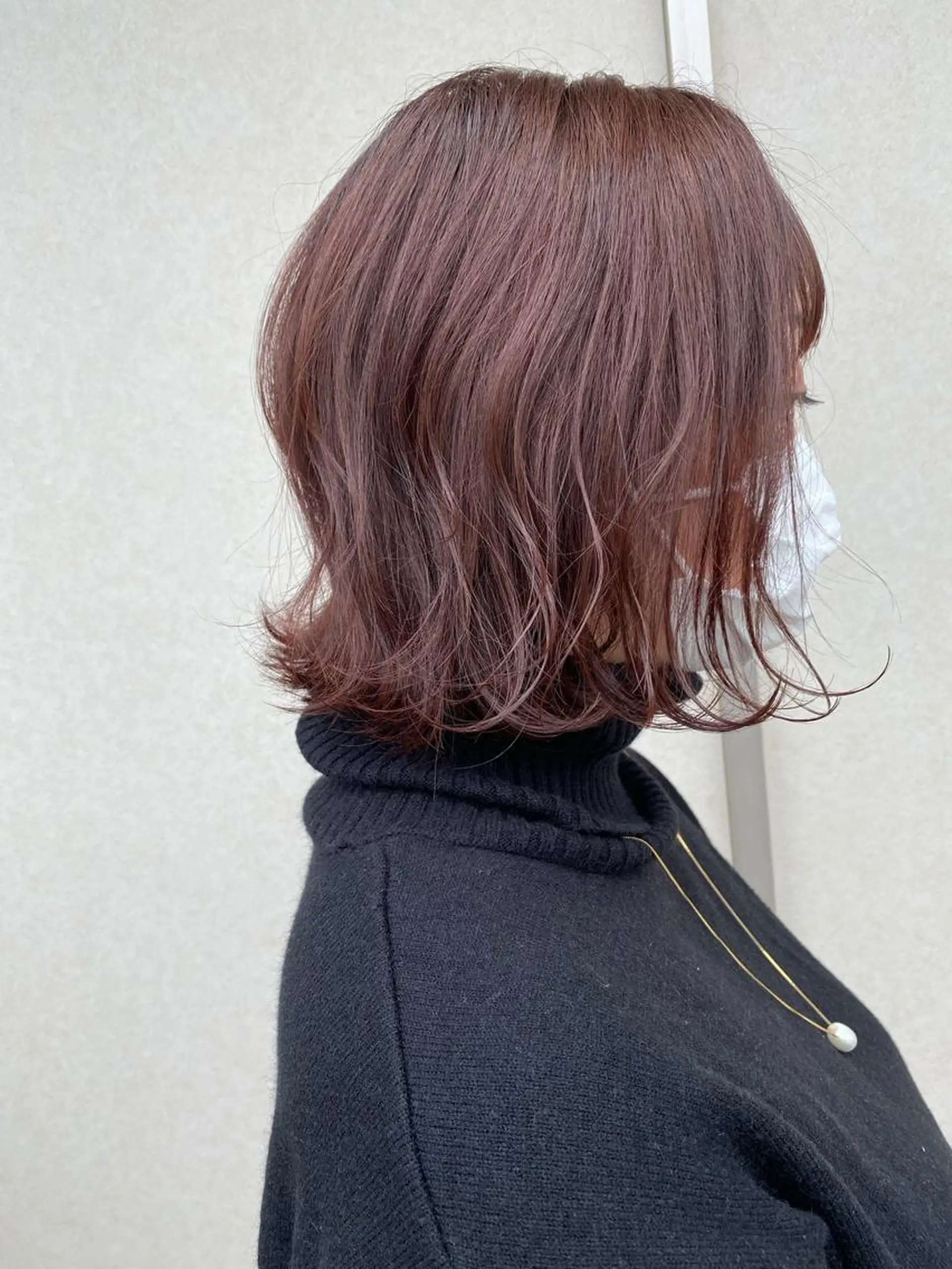 ミディアム カラー 吹田 駿 髪質改善縮毛矯正のヘアスタイル