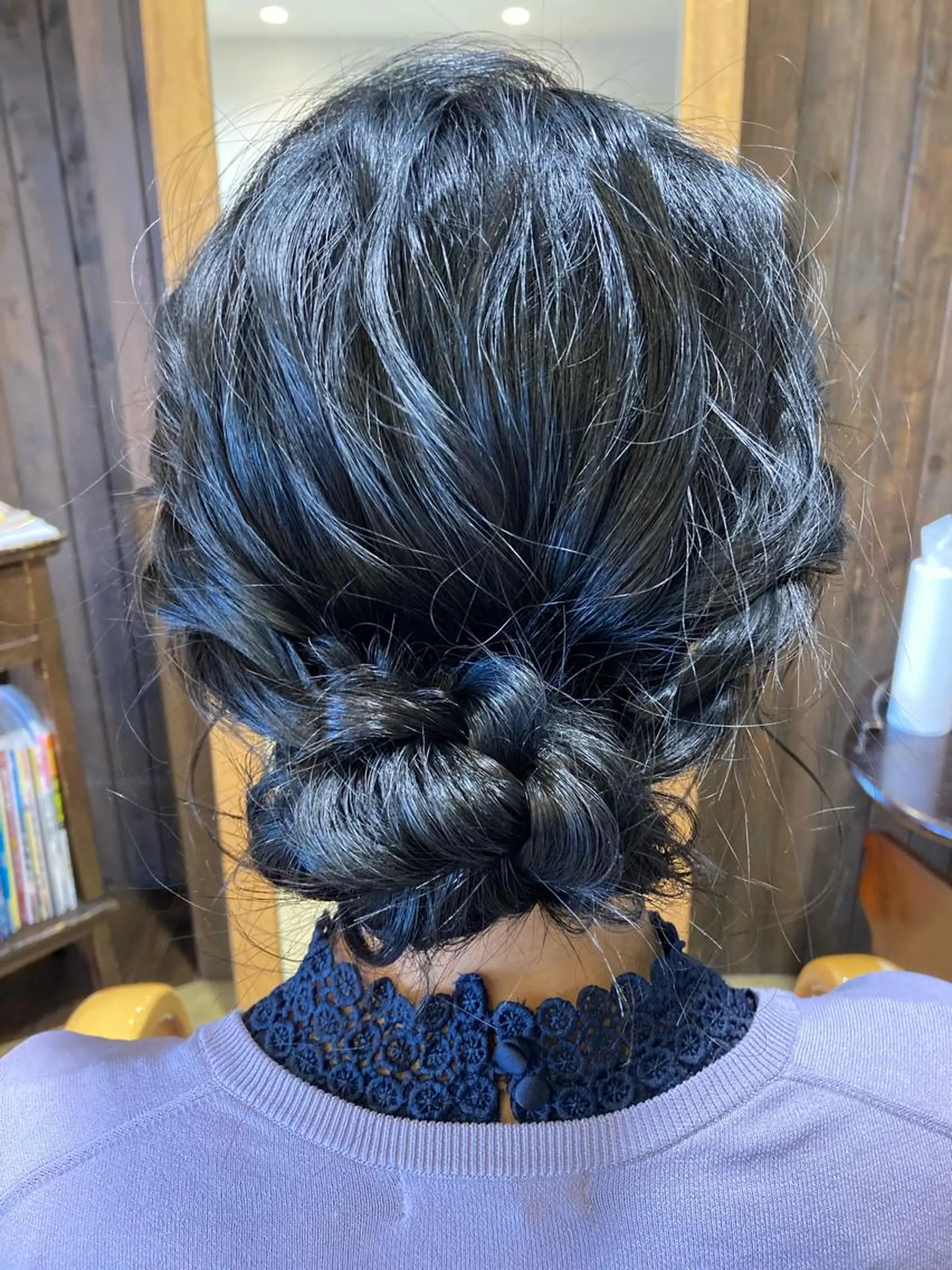 セミロング ヘアセット ルミ エールのヘアスタイル