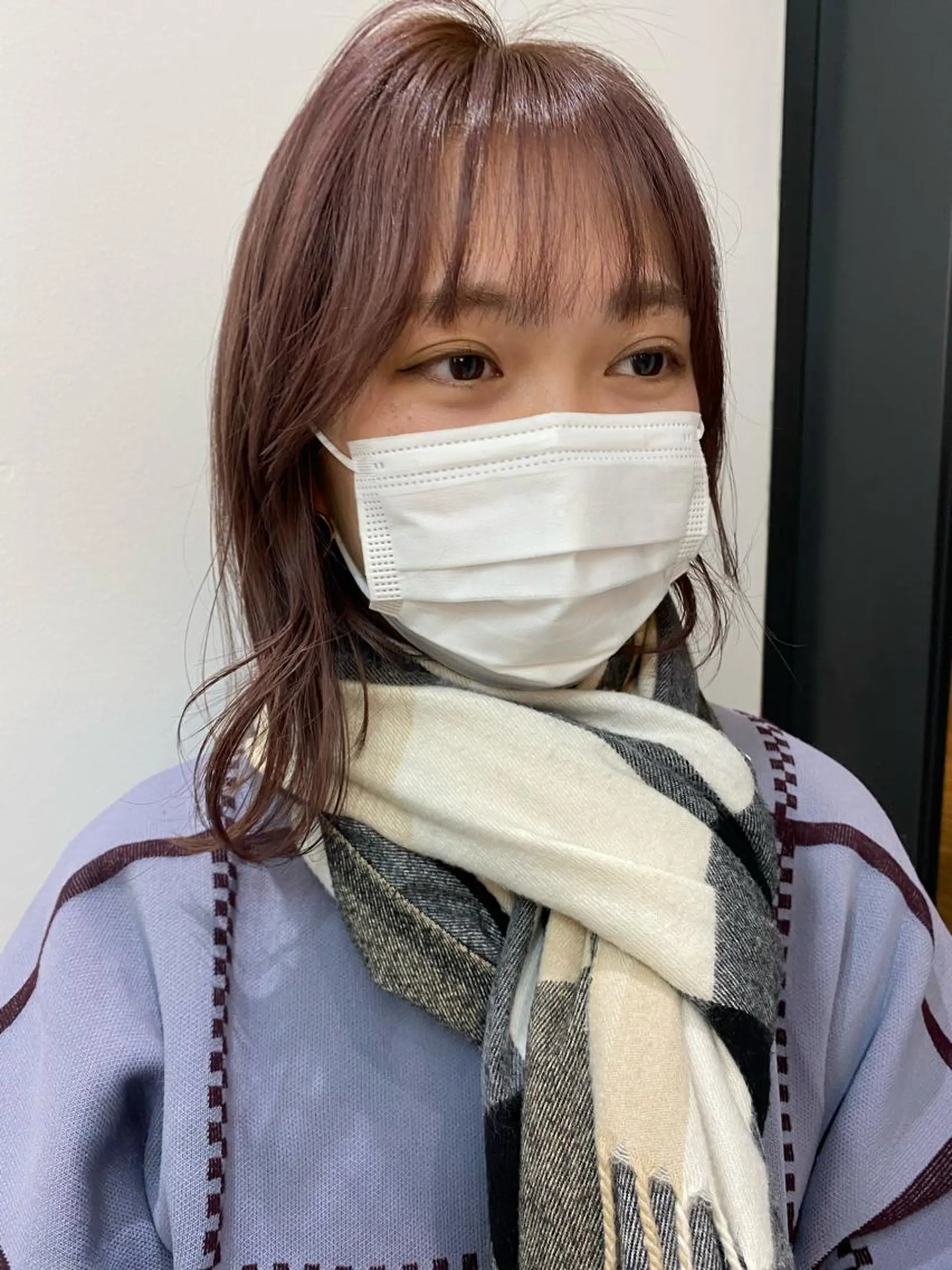 ミディアム カラー ヒラノホナミ 🫧髪質改善🫧のヘアスタイル