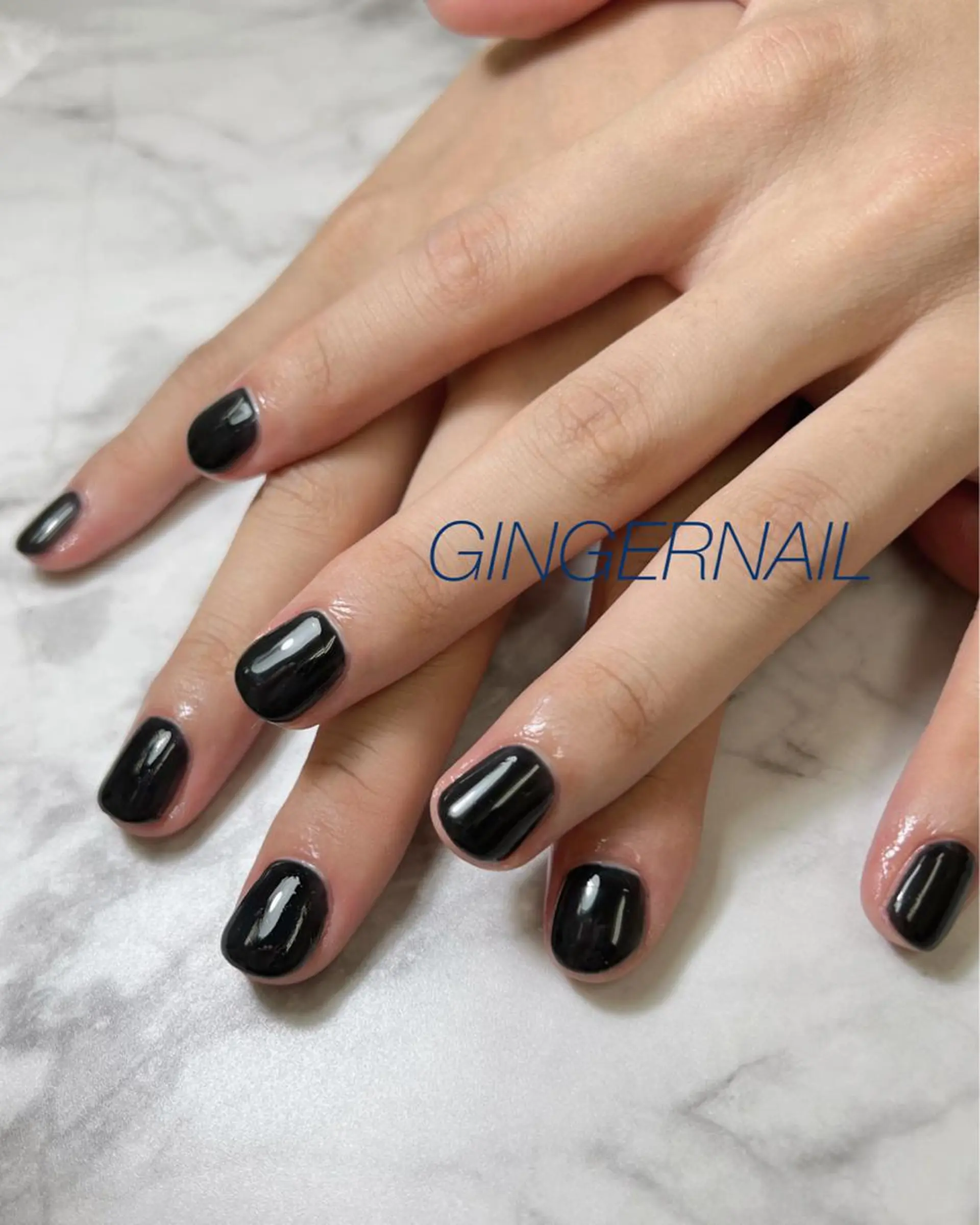 ネイル メンズネイル ネイビー GINGER NAIL所属・代々木 GINGERNAILのネイルデザイン