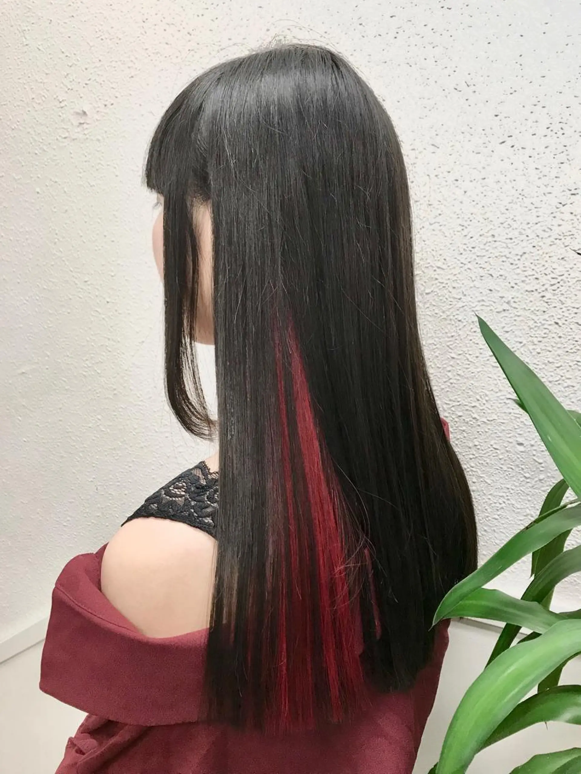 ロング カラー 韓国　縮毛矯正 髪質改善　木村のヘアスタイル