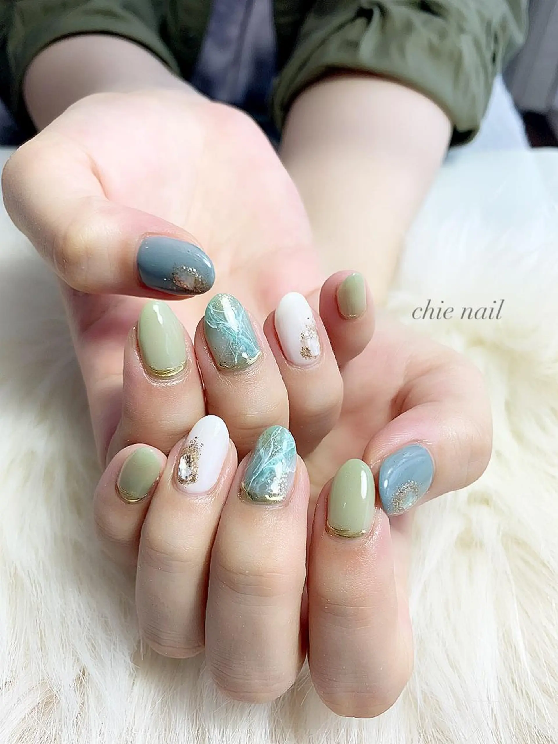 ネイル ハンドネイル 森ノ宮❤︎ chieのネイルデザイン