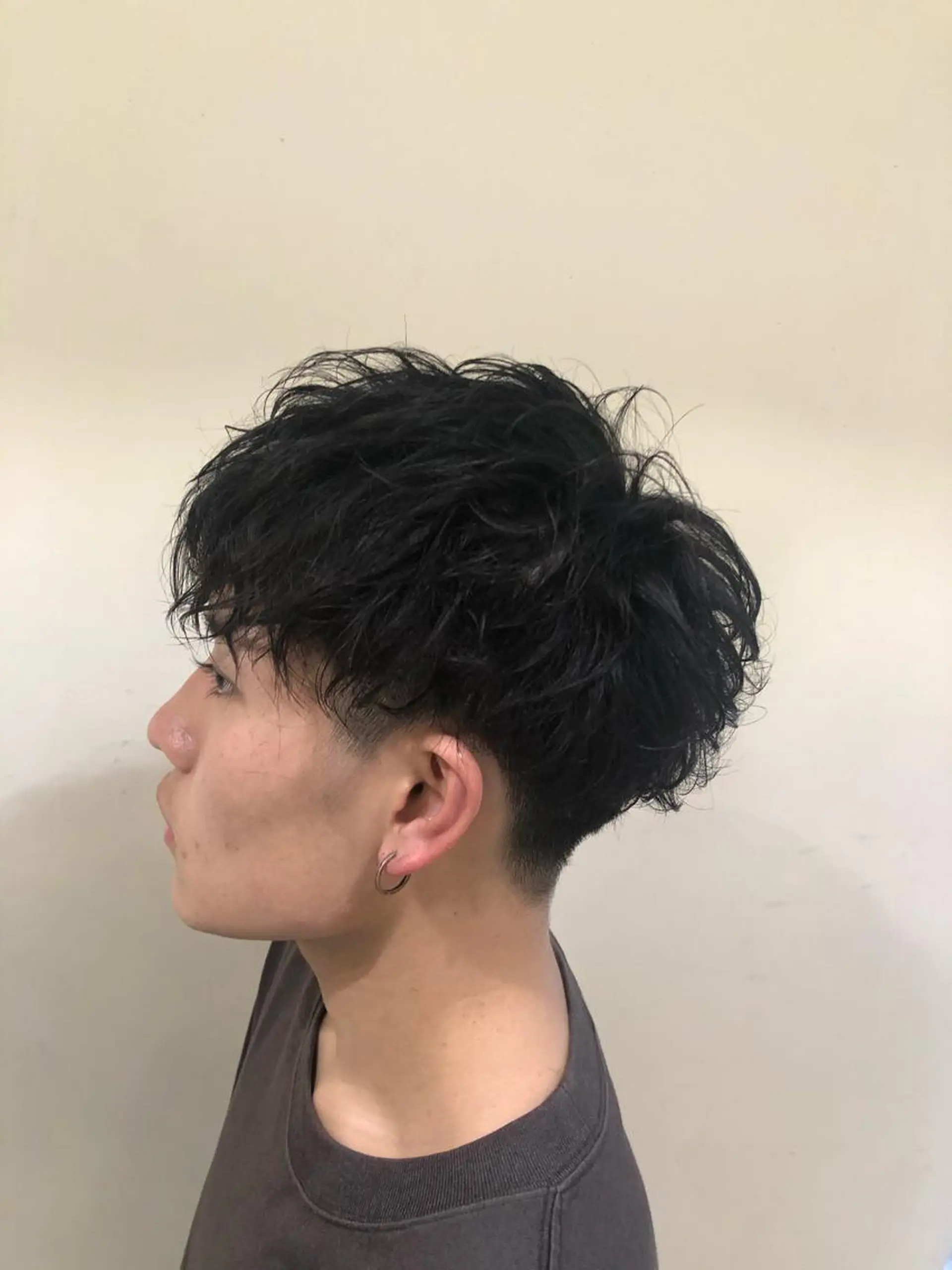 パーマ メンズ マッシュ メンズパーマ AUBE HAIR camelia　枚方店所属・メンズパーマ/ メンズカット/渡邊亘のヘアスタイル