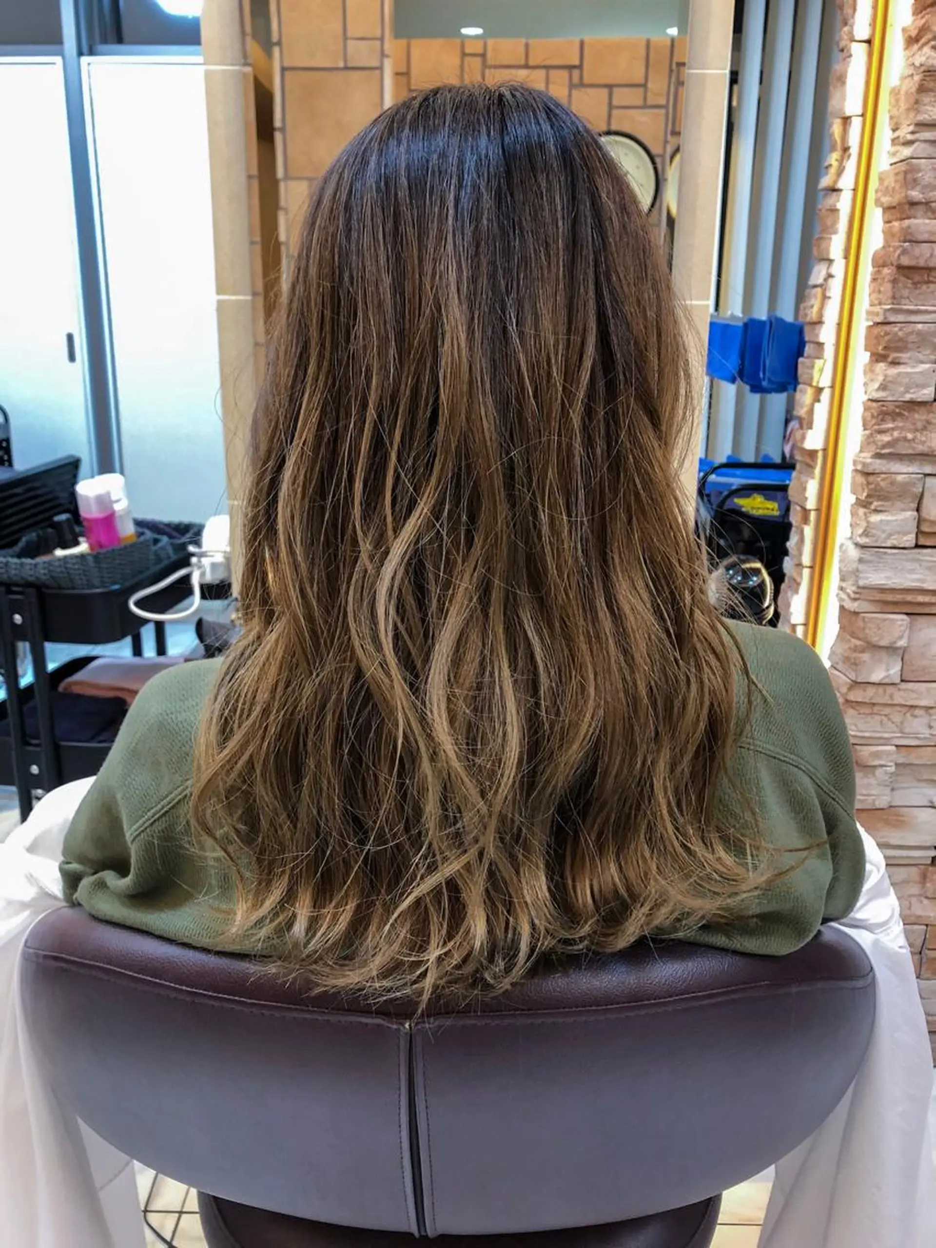 ロング カラー パーマ ヘアアレンジ メンズ キッズ ネイル マツエク・マツパ 木下 修兵のヘアスタイル