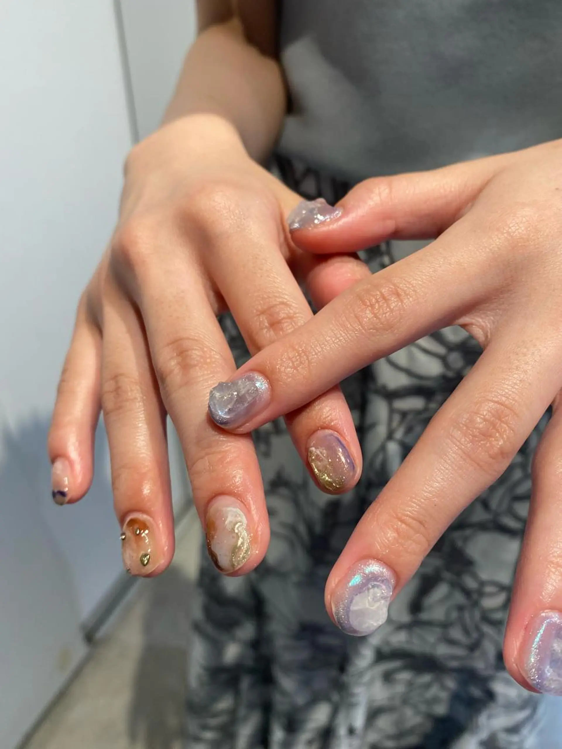 ネイル AO所属・RISAKO 艶髪モテヘア🎀府中のヘアスタイル