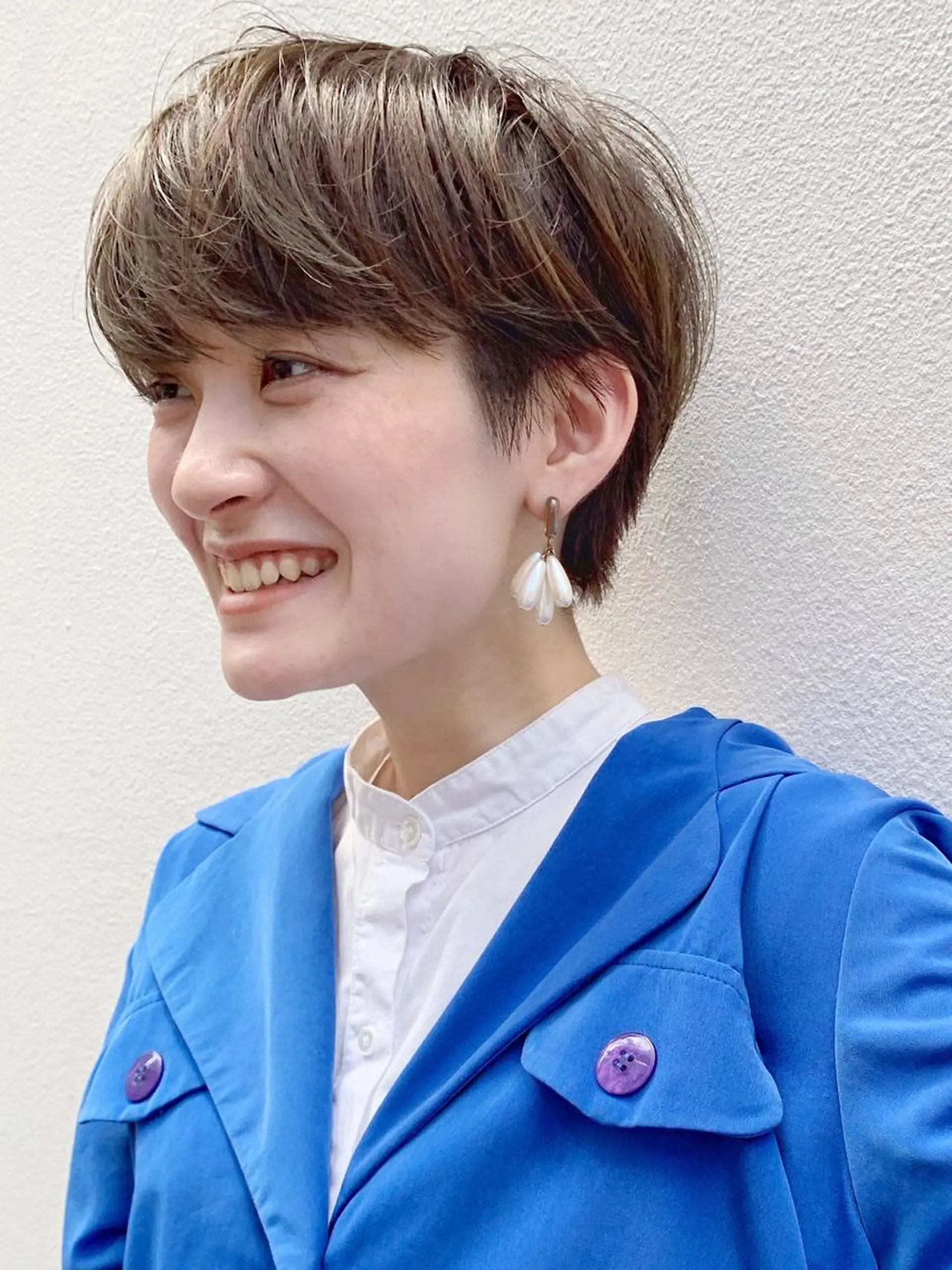 ショート カラー カット ヘアカラー トリートメント 下北沢 soiのヘアスタイル