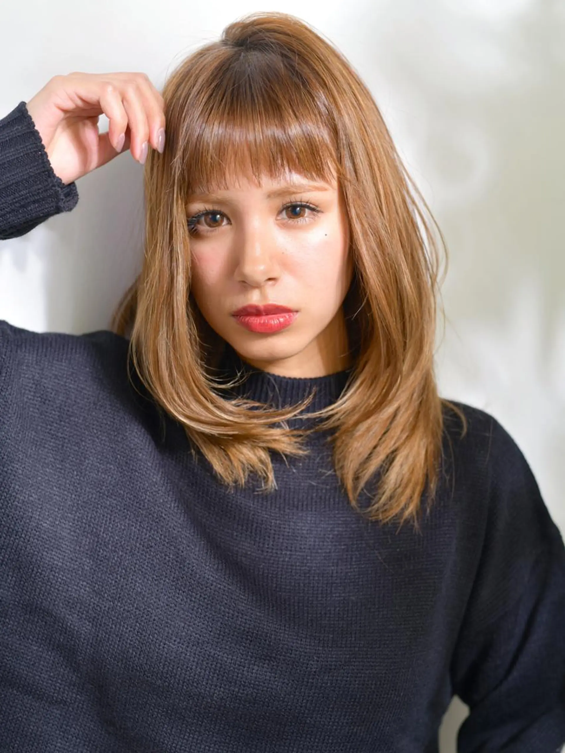 セミロング 【髪質改善師】 鈴木伸之介のヘアスタイル