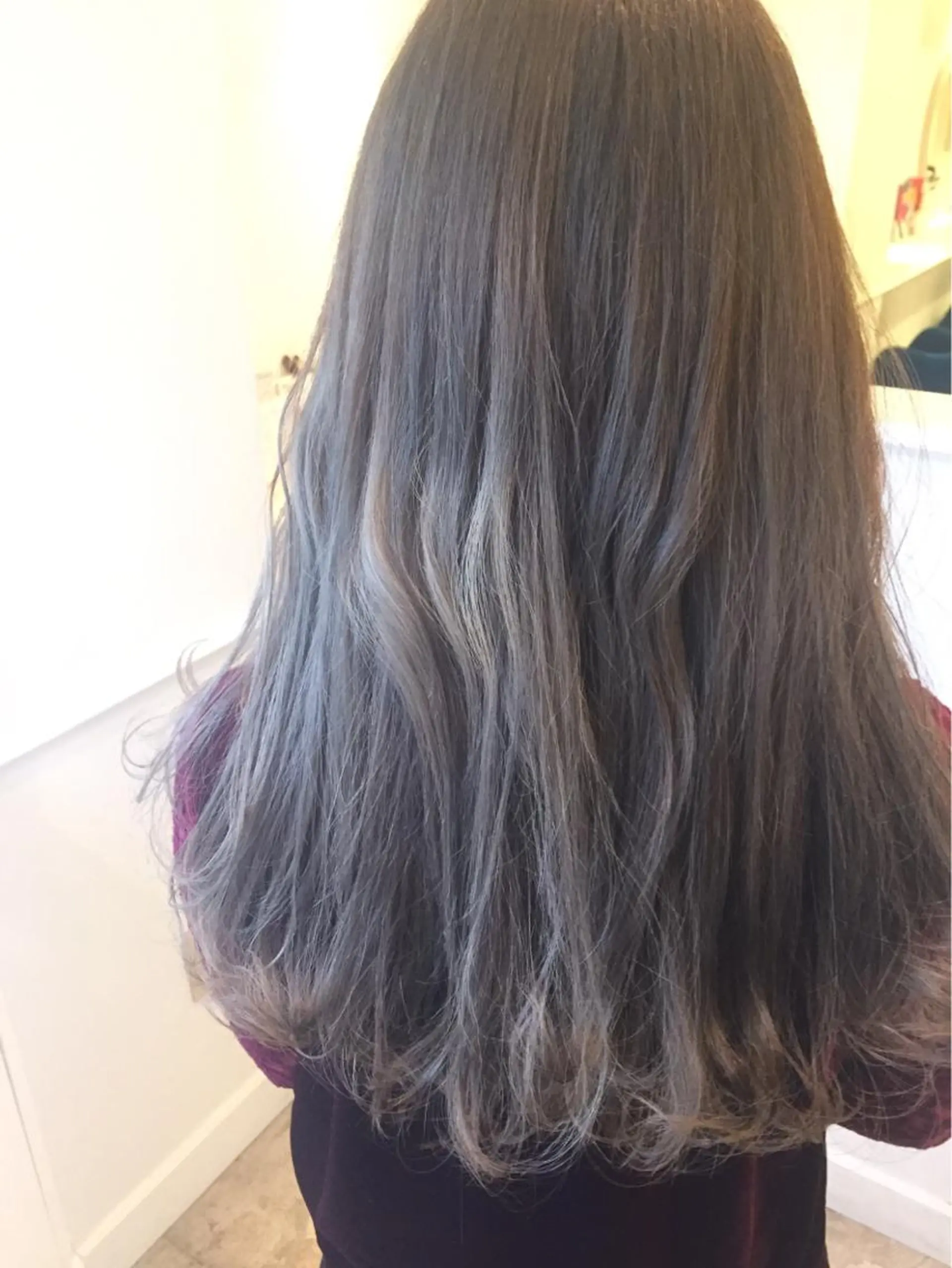 カラー ブリーチ ケアブリーチ グラデーションカラー ボブ/ハイトーン 立川loose 下田のヘアスタイル