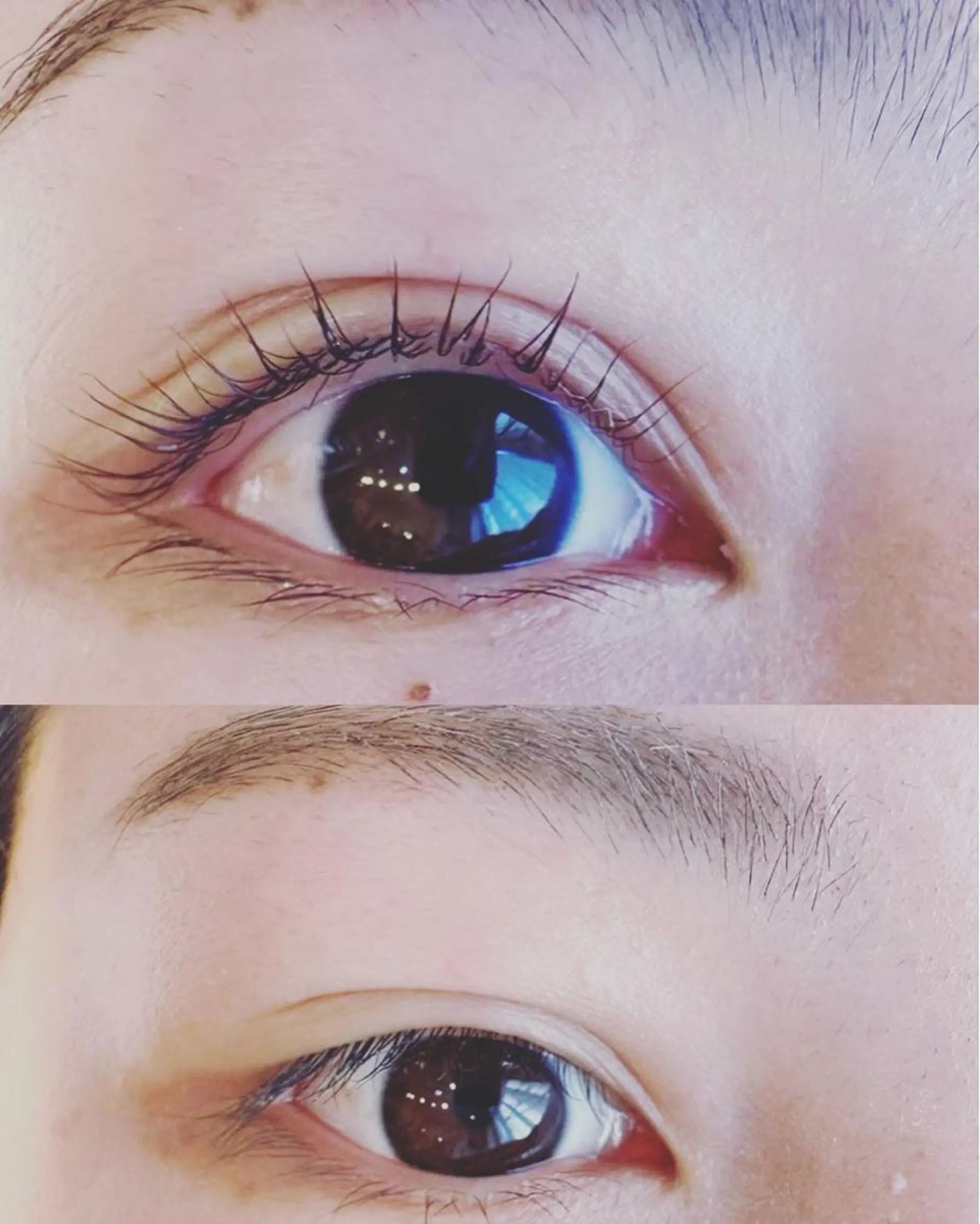 マツエク・マツパ Cカール パリジェンヌラッシュリフト 一重×まつ毛パーマ Colk ☆のマツエク・マツパデザイン