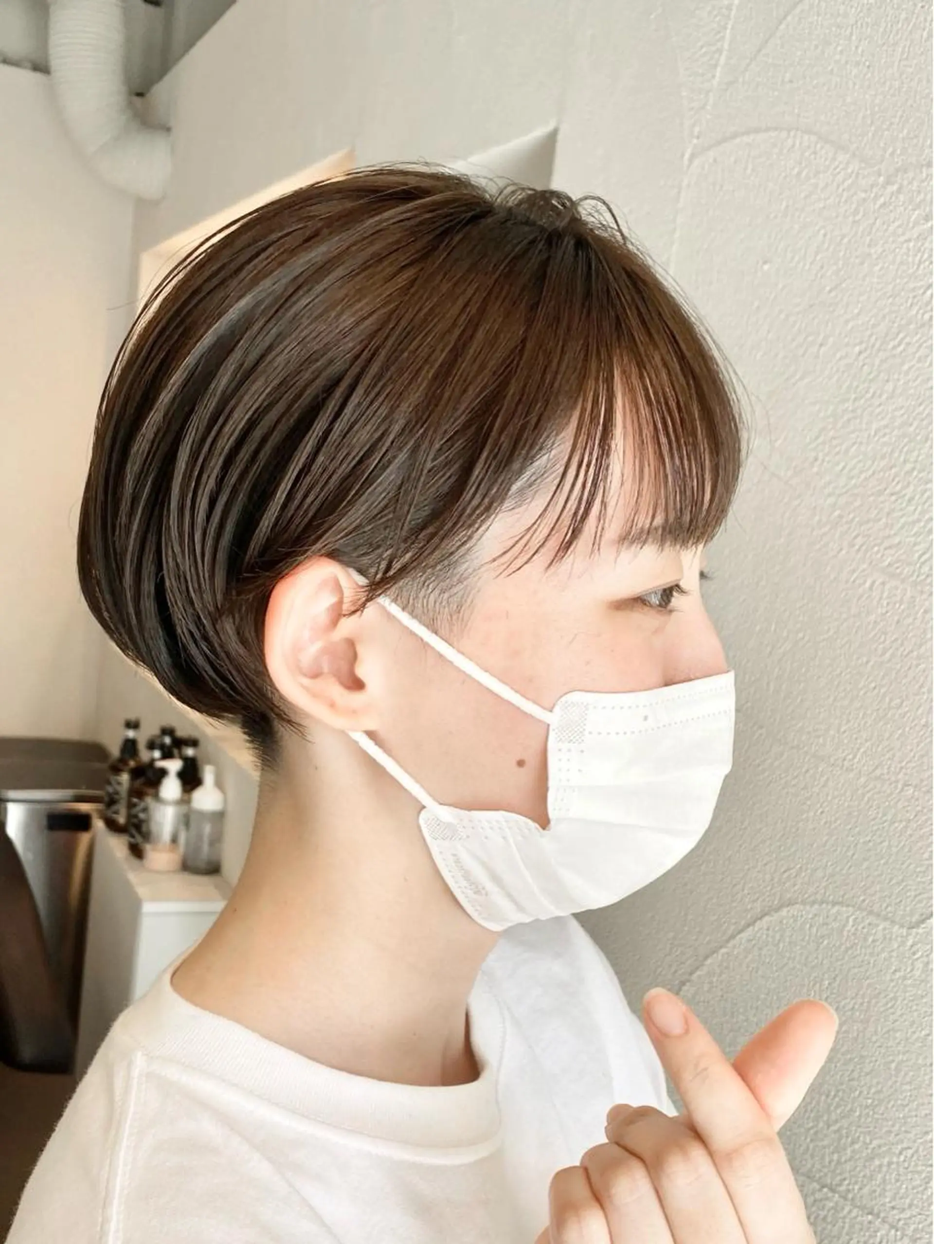 ショート ショートヘア トリートメント カット トリートメント ❄️中川 慎之介❄️のヘアスタイル