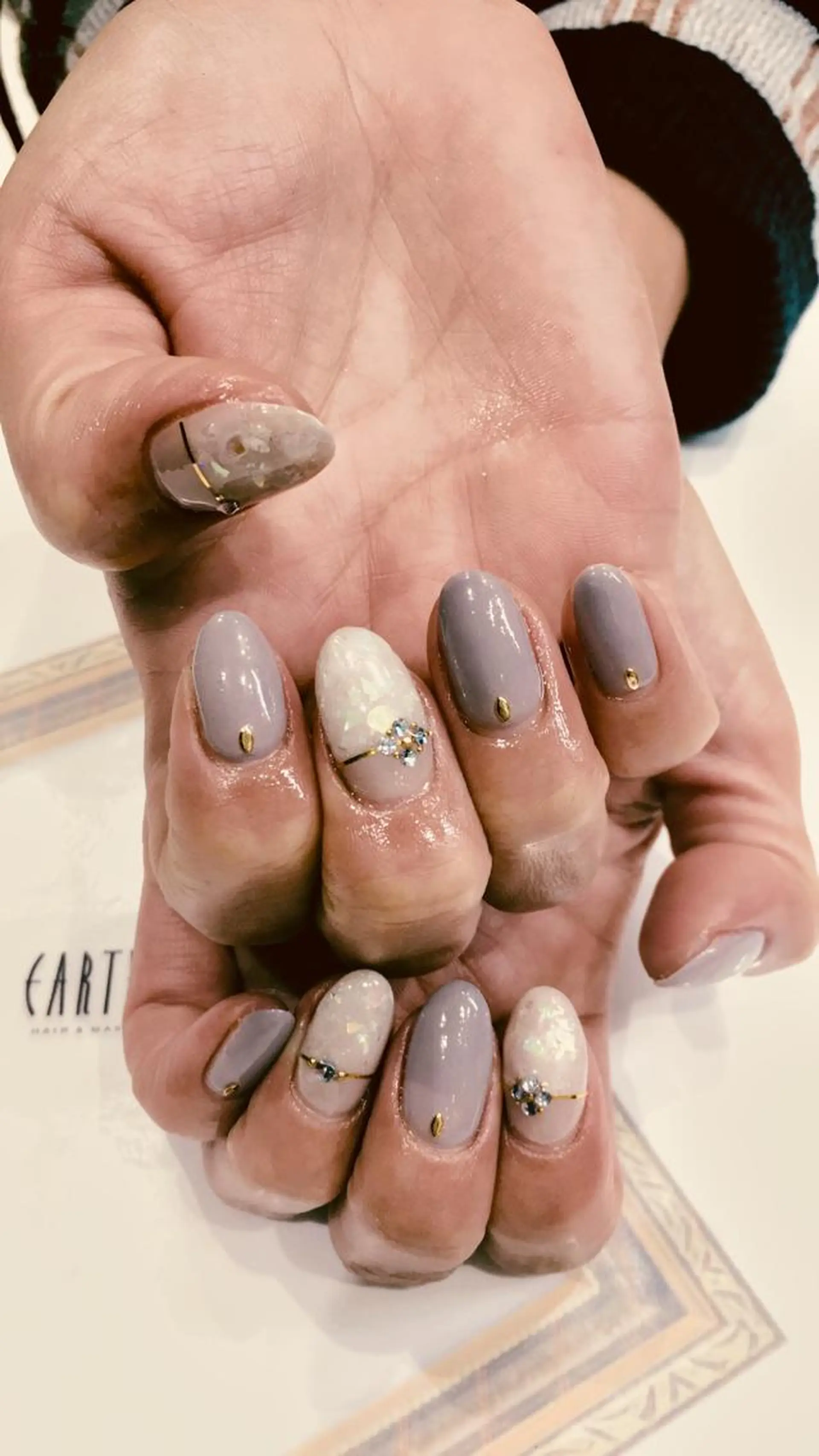 ネイル ハンドネイル 佐藤 まりえのネイルデザイン