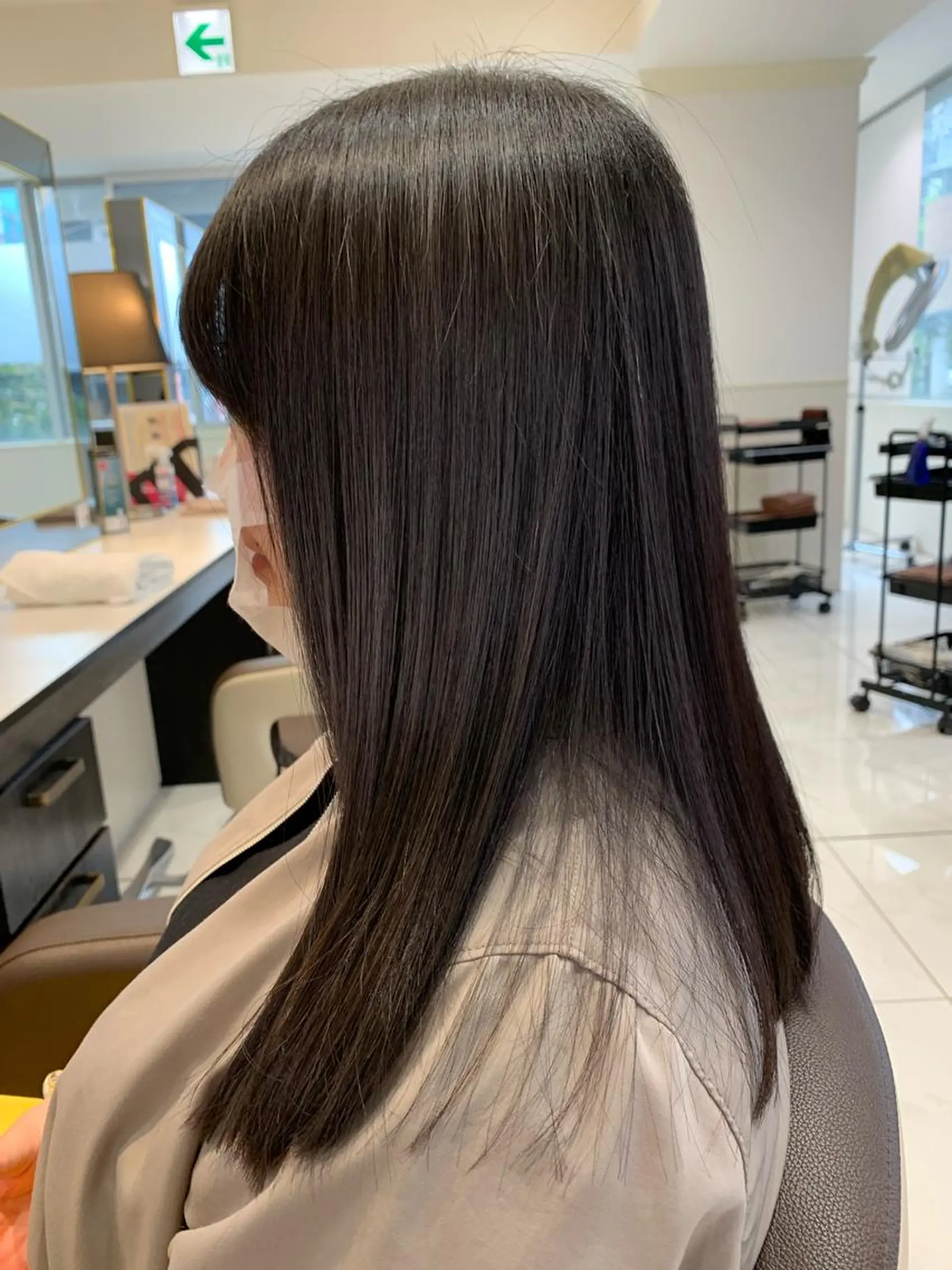 ロング 小田切 栄司のヘアスタイル