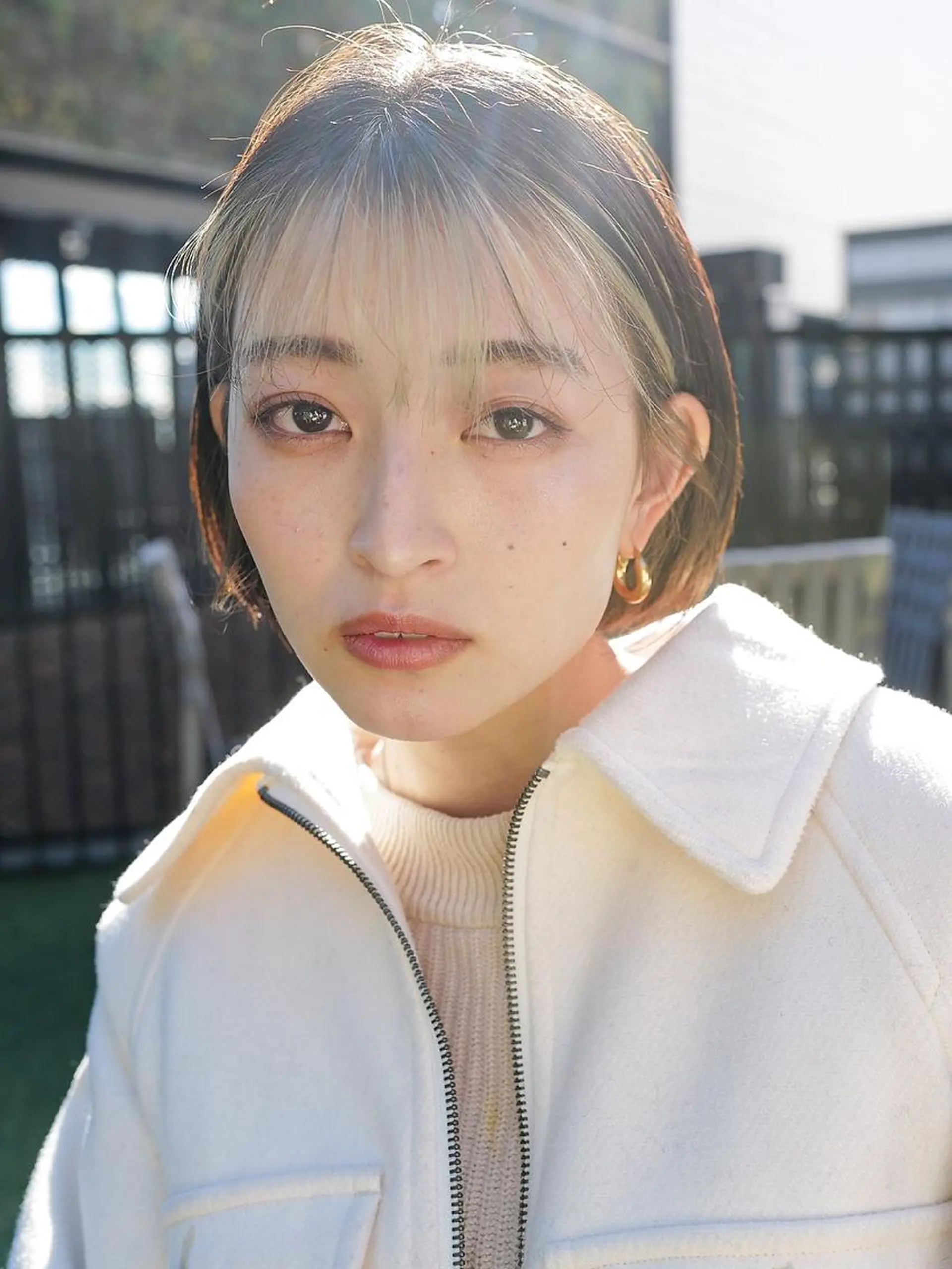 ショート カラー ヘアアレンジ cecil hair 難波店所属・髪質改善透明感カラー /SHOGO☀️のヘアスタイル