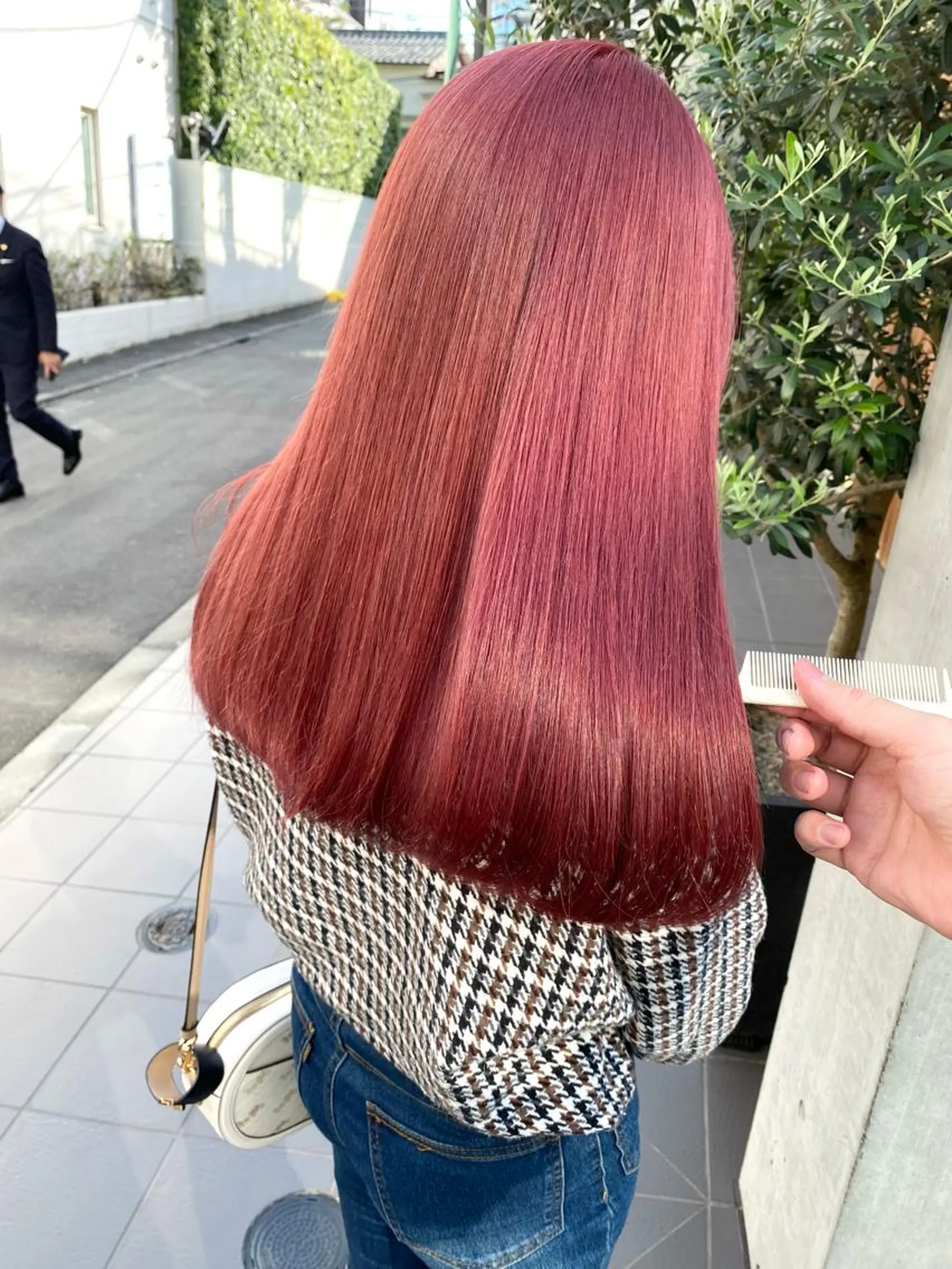 カラー seen所属・境 健助のヘアスタイル