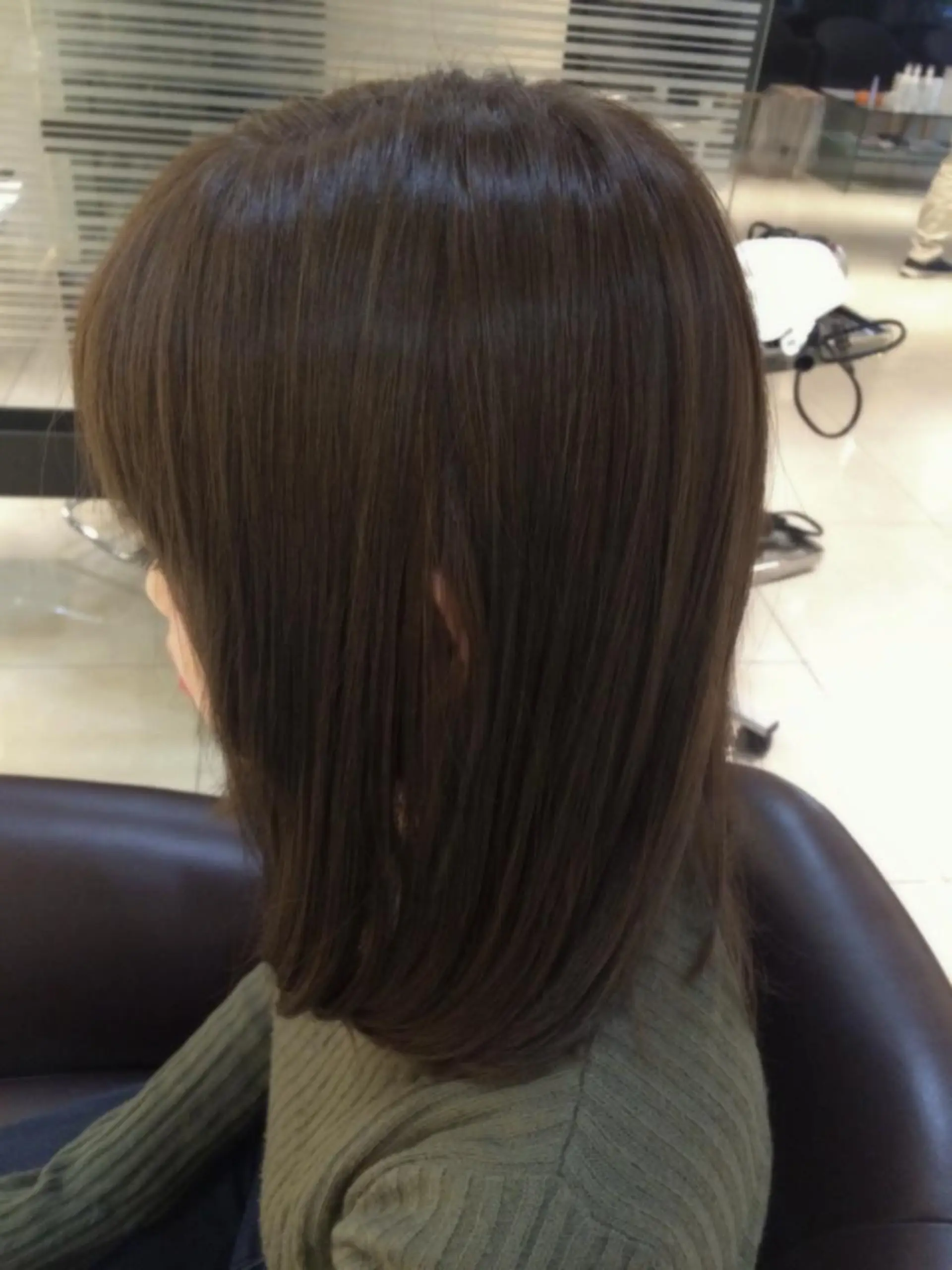 ミディアム カラー グレージュ 似合わせ／代表 髪質改善/山田将大のヘアスタイル