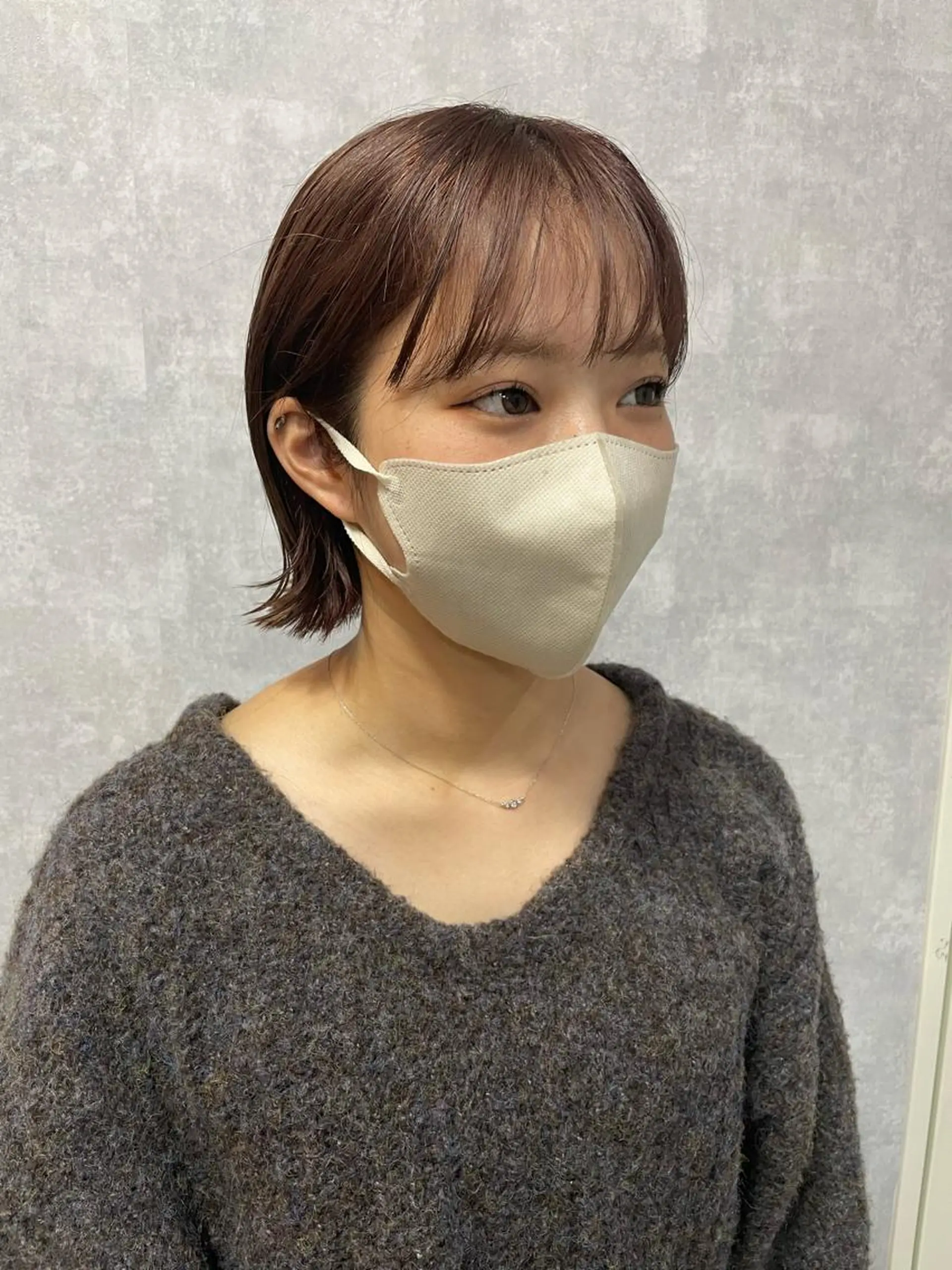 ショート 切りっぱなしボブ ショートボブ ハンサムショート 丸みショート アッシュ C’LD hair produce /シールドヘア所属・モテ髪/ボブ/ショー ト/アダチフウトのヘアスタイル