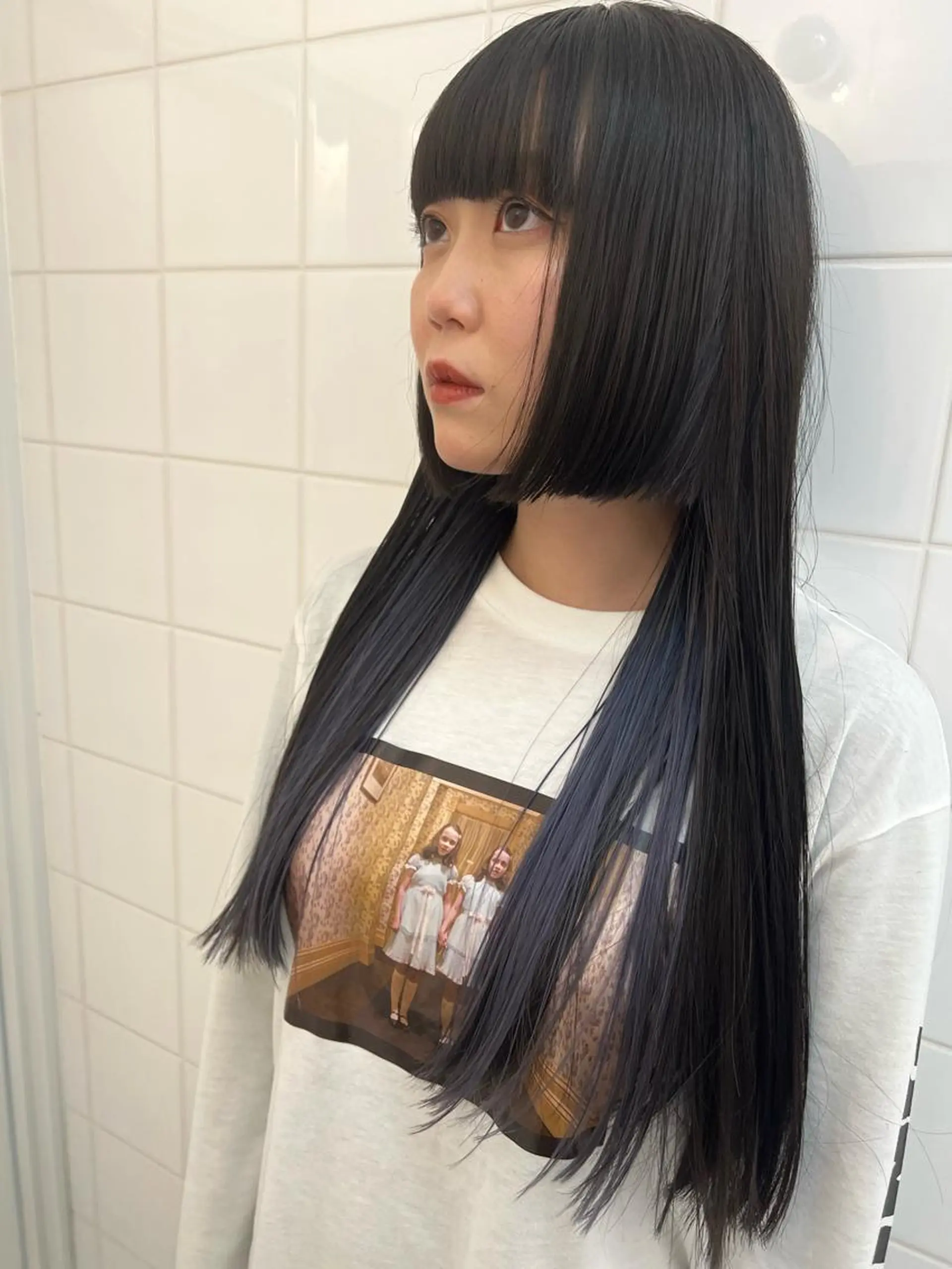 ロング カラー ヘアアレンジ 🧨ブリーチー×ボブ レイヤー💎じゅえるのヘアスタイル