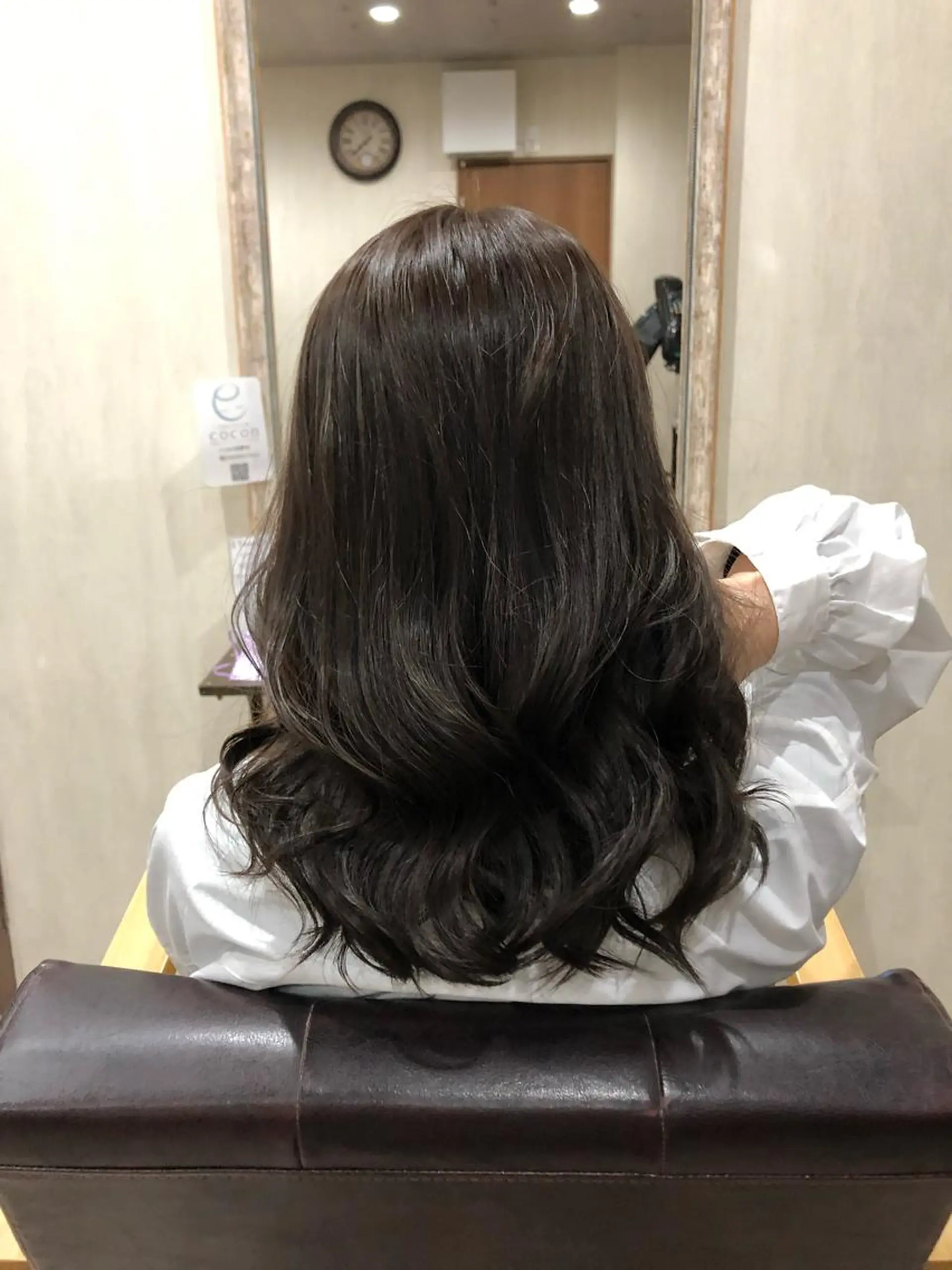セミロング カラー ヘアカラー トリートメント 🎀柔らか暖色カラ ー💕sayakaのヘアスタイル