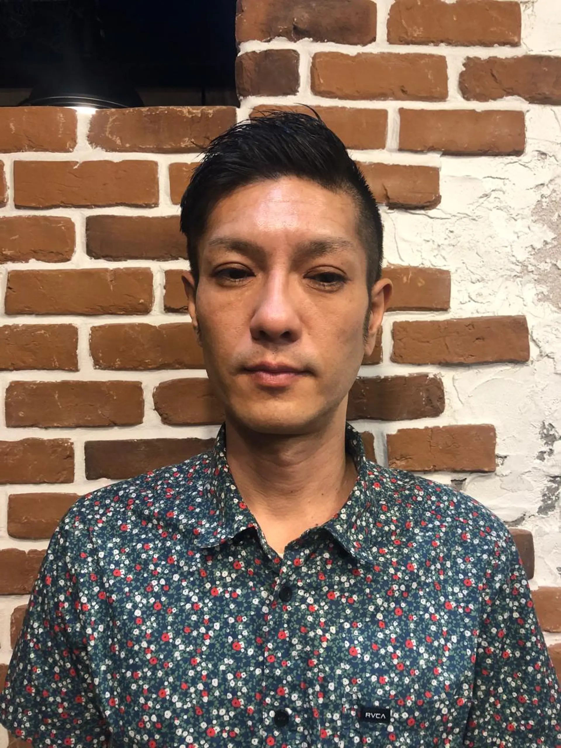 メンズ ✨色持ちの良い艶 カラー✨蟹江真世のヘアスタイル