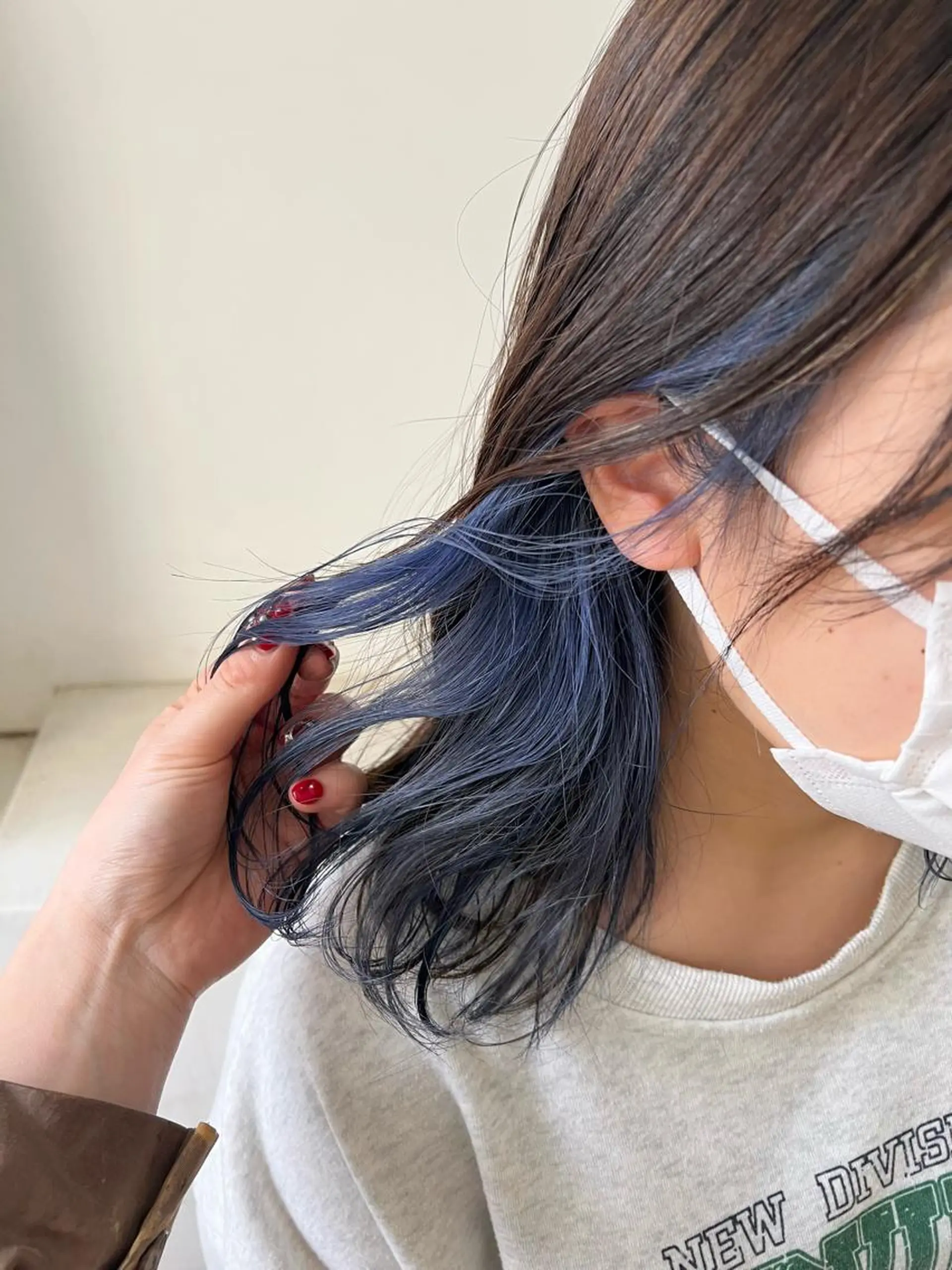 ミディアム カラー 顔周りカット/透明感 カラー✂️MEIのヘアスタイル