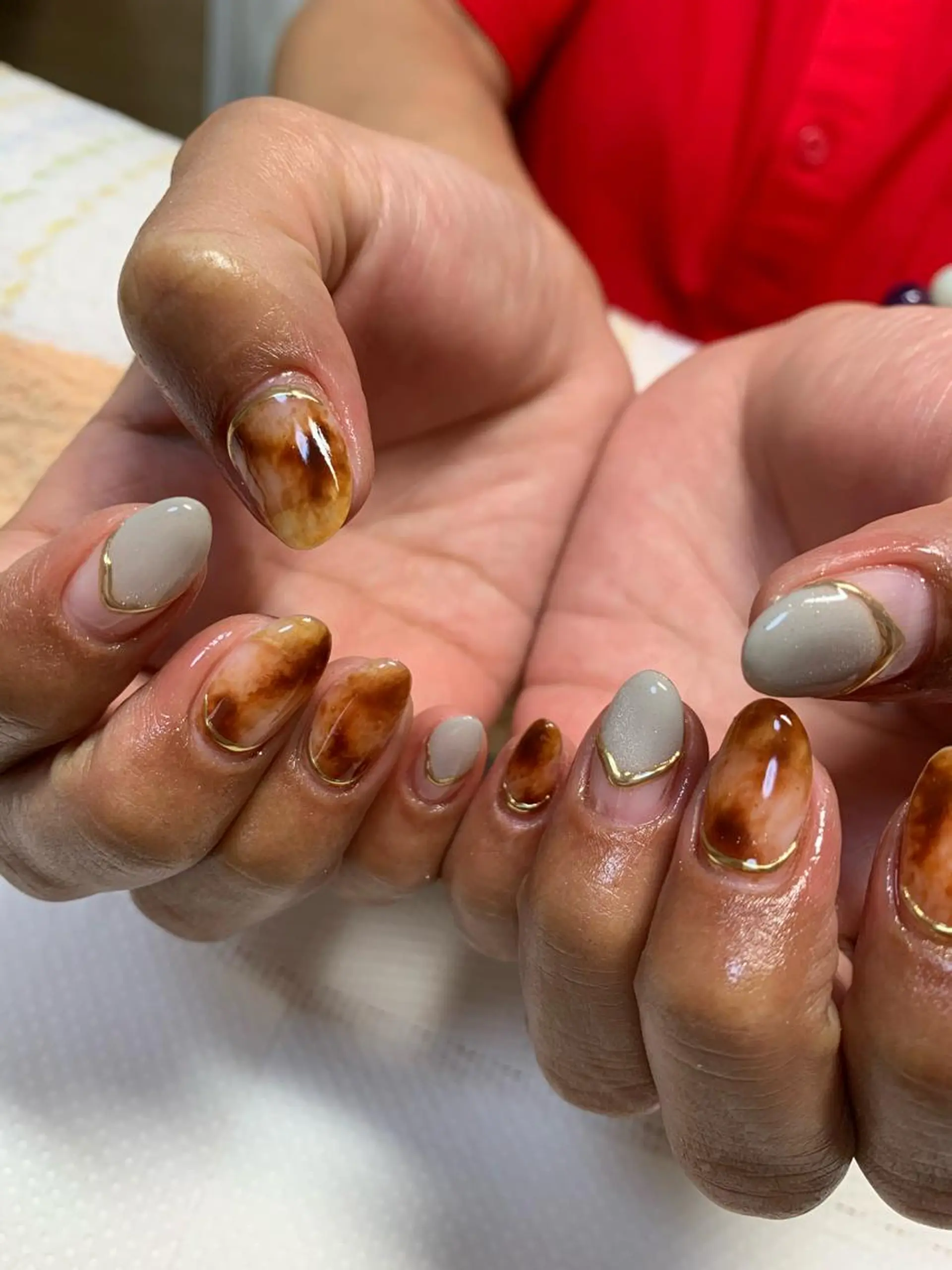 ネイル rukianail 新里のネイルデザイン