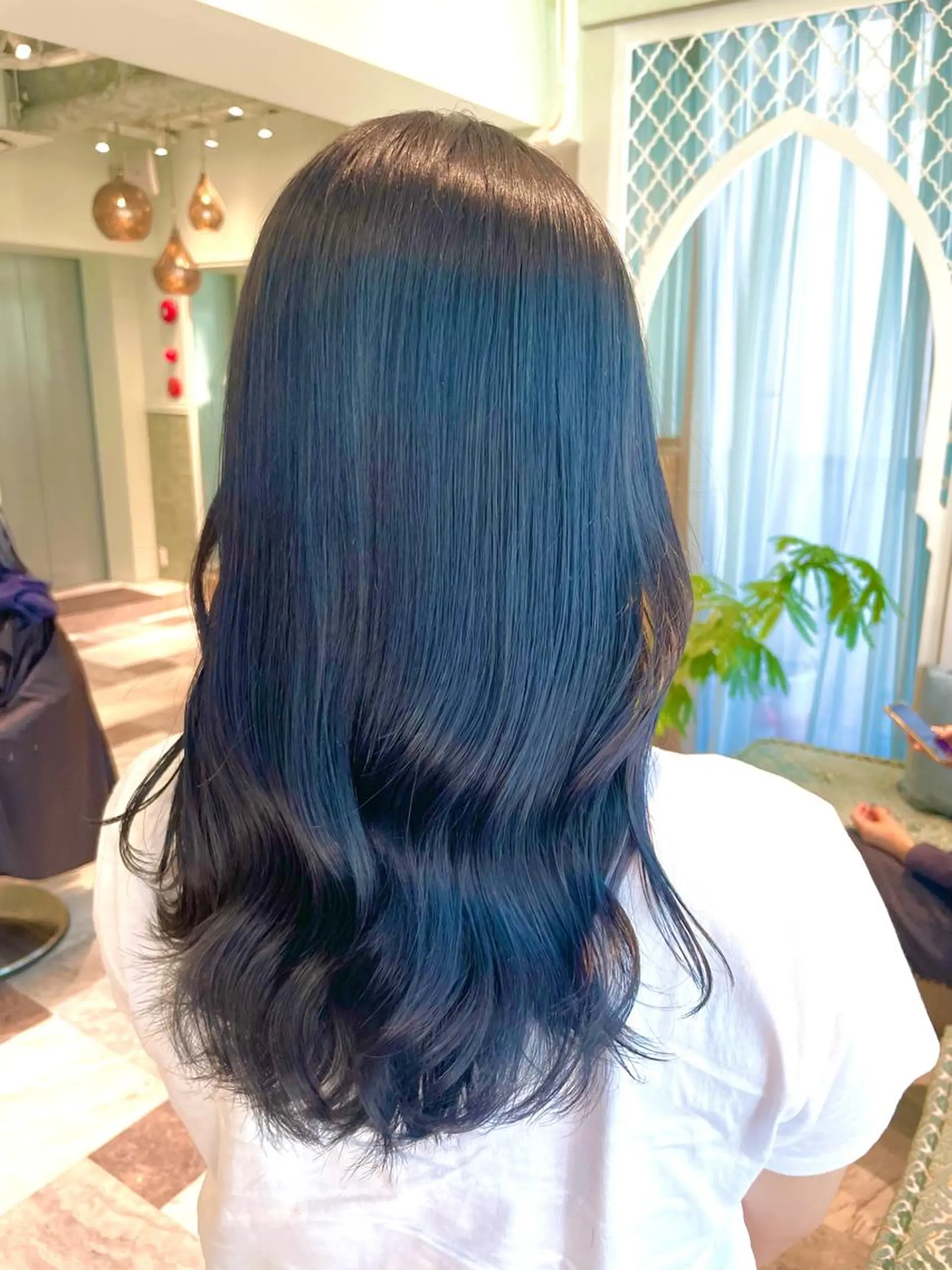 ロング カラー バレイヤージュ ブリーチ ケアブリーチ ダブルカラー ハイライトカラー 美髪/カラー 美容院🌈渡辺隼也のヘアスタイル