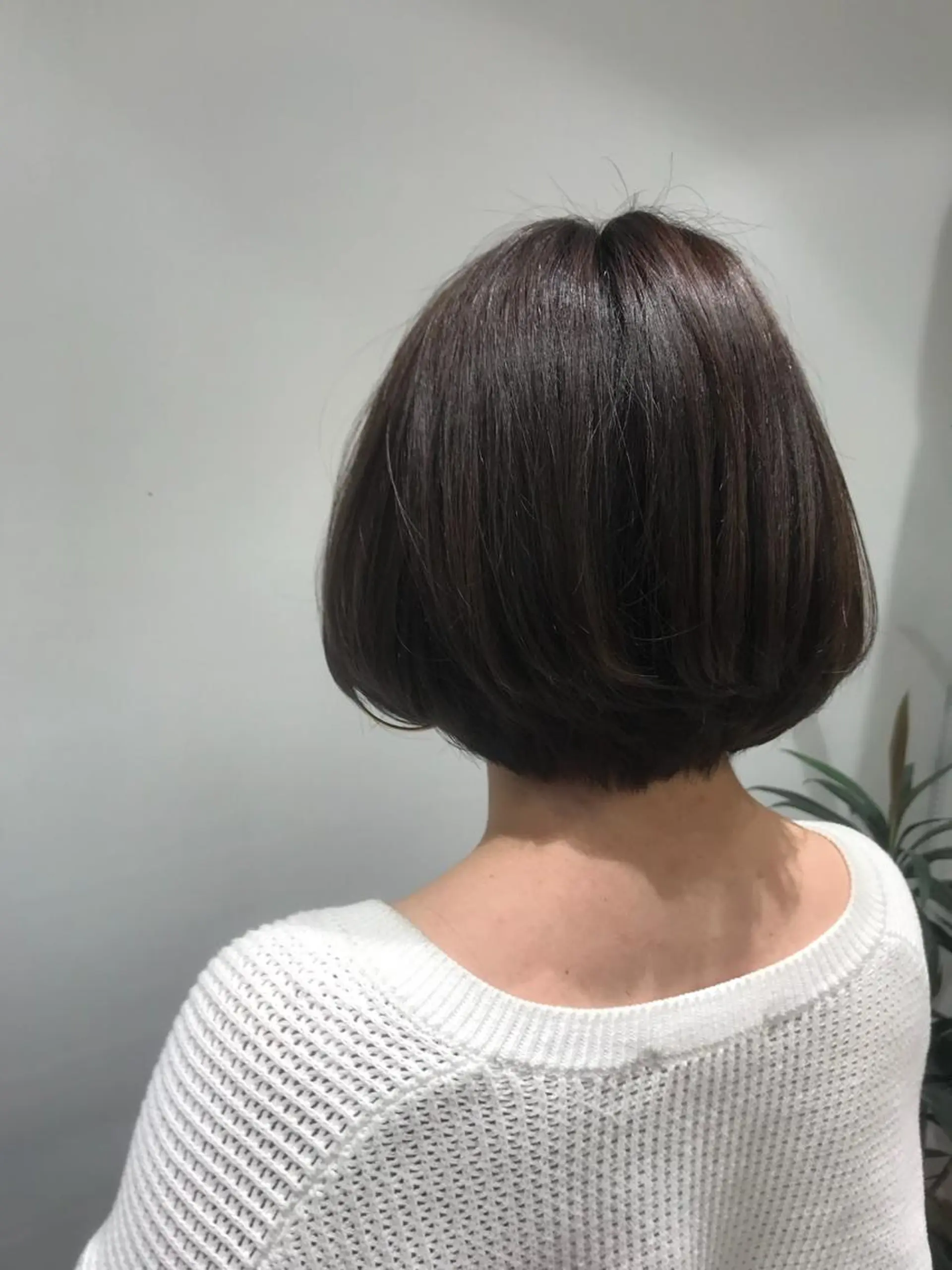 セミロング カラー 縮毛矯正/髪質改善 /韓国風　山川春輝のヘアスタイル