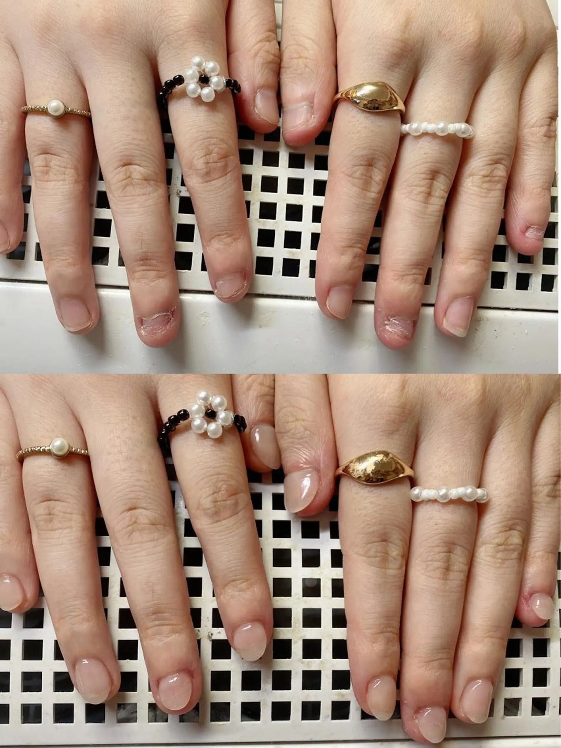 ロング カラー ネイル 長さ出し Q Free nailsのネイルデザイン