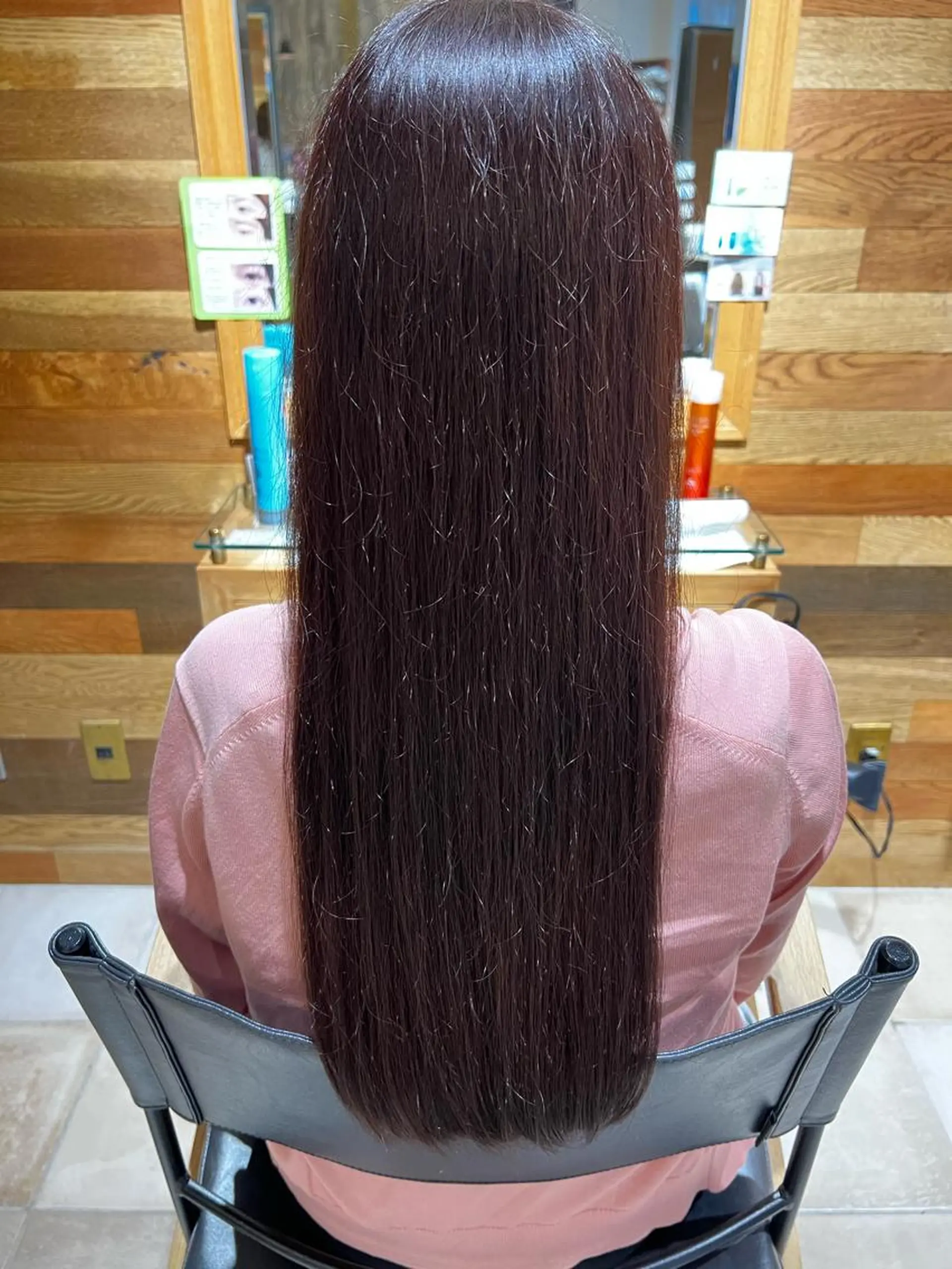 ロング カラー ながやま まいのヘアスタイル
