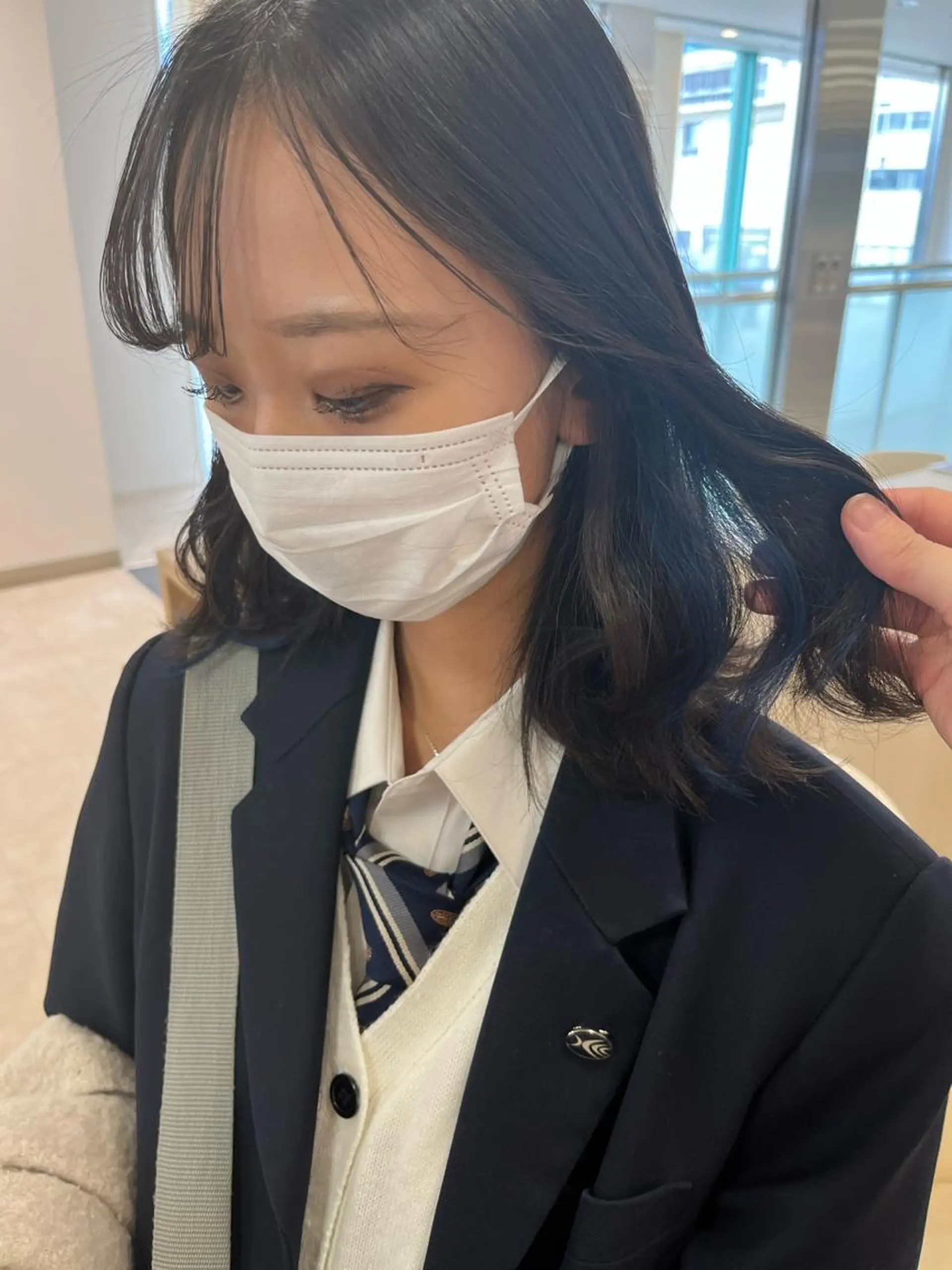 セミロング 暖色専門美容師🎀 お客様満足度◎のヘアスタイル