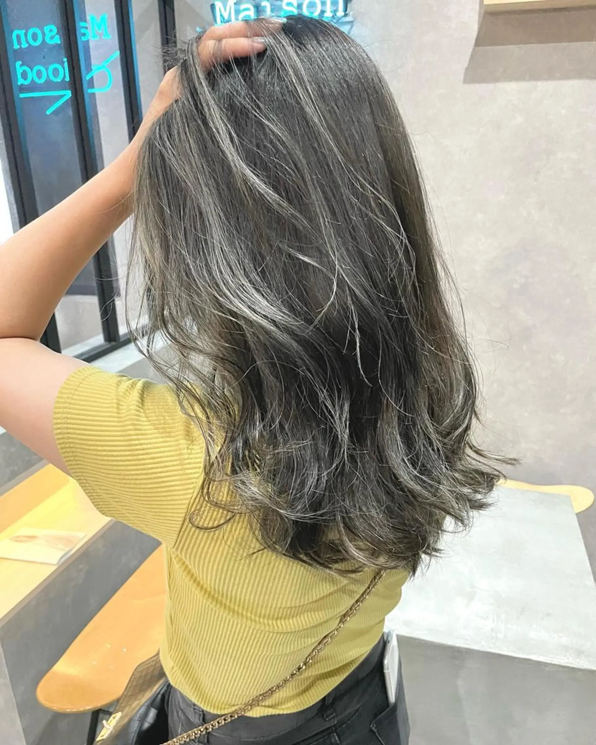 ショート ハイライト ショートヘア 河原 亮のヘアスタイル