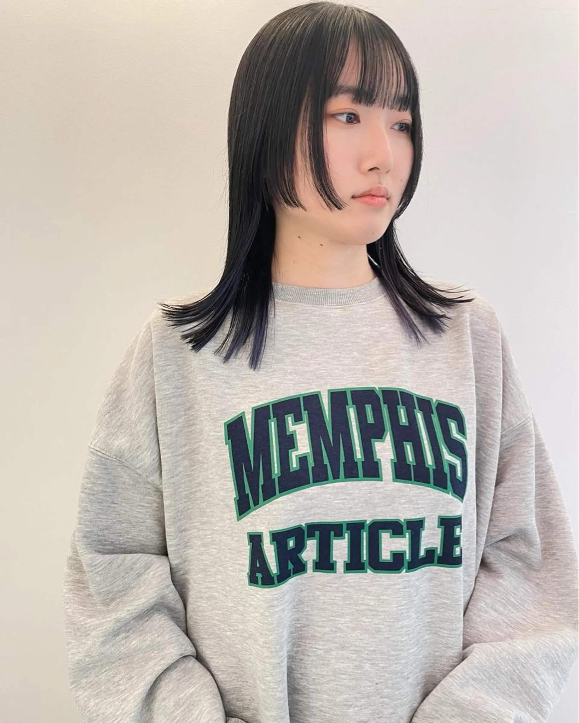 ミディアム カラー パーマ 💖美髪改善💖 辻未侑のヘアスタイル