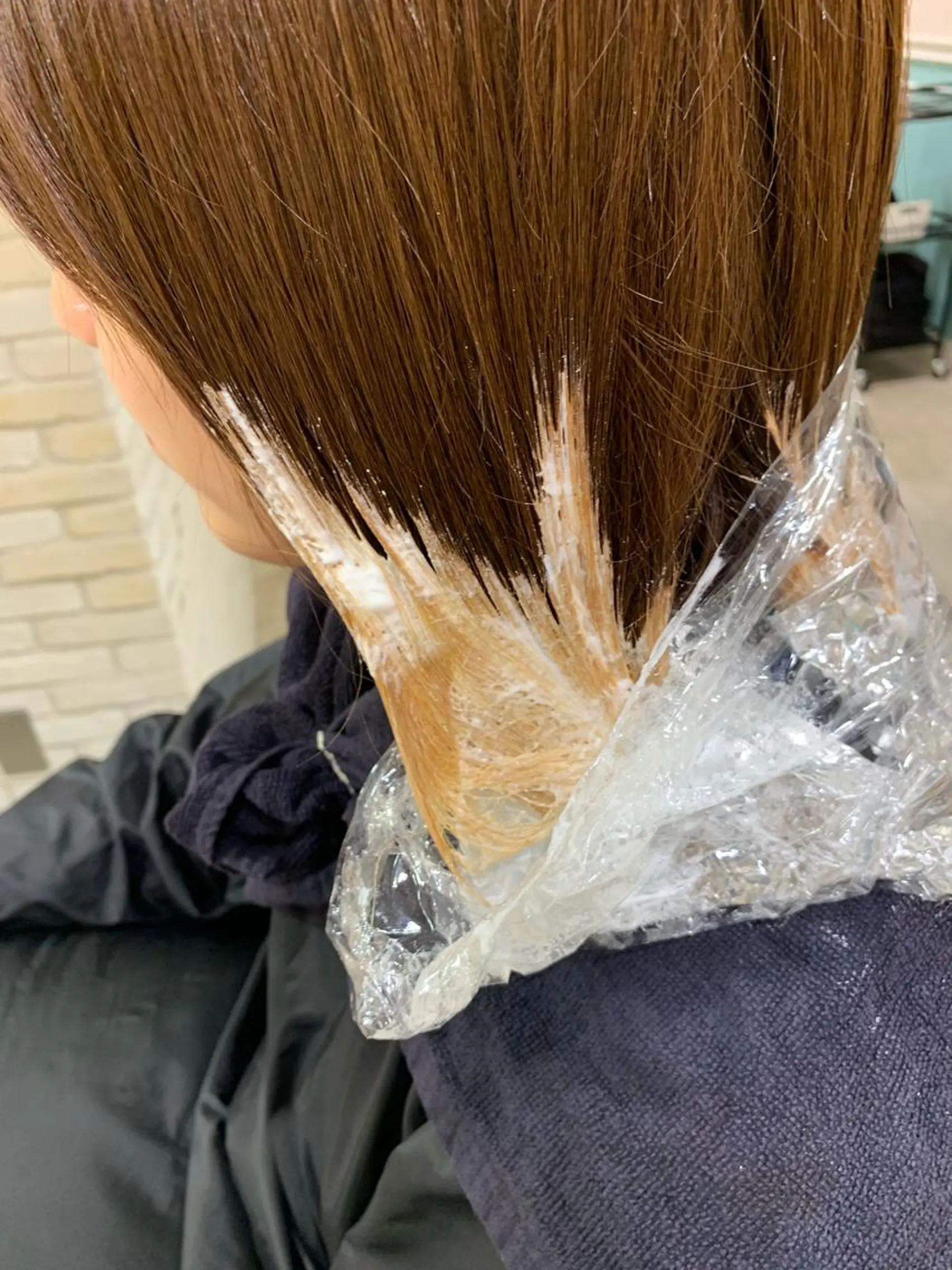 セミロング カラー パーマ ヘアアレンジ レイヤー＆カラー 人気美容師倉崎涼のヘアスタイル