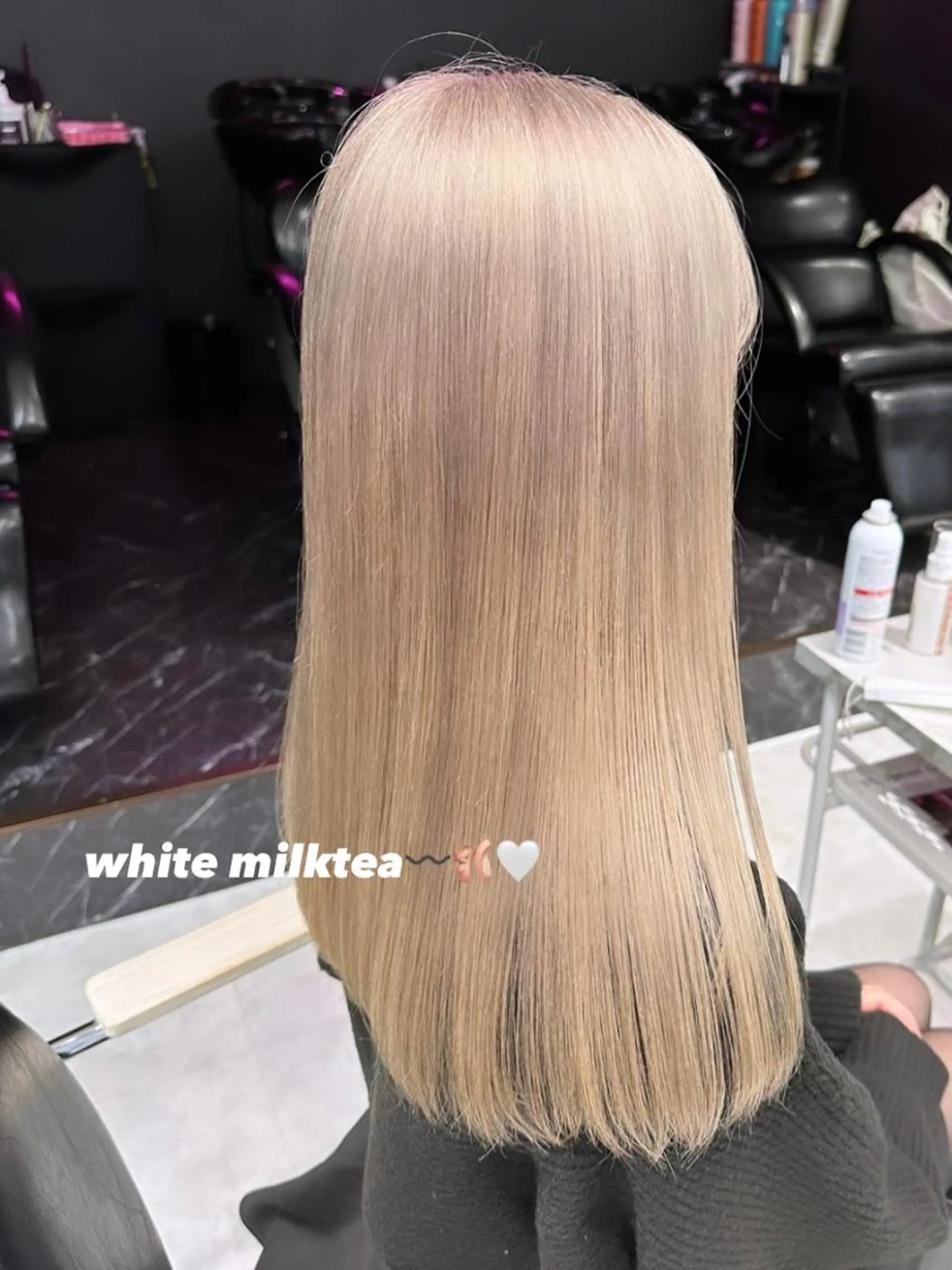 ロング カラー パーマ ヘアアレンジ メンズ キッズ ネイル マツエク・マツパ アイブロウ 🎀韓国スタイル YURINA🎀のヘアスタイル