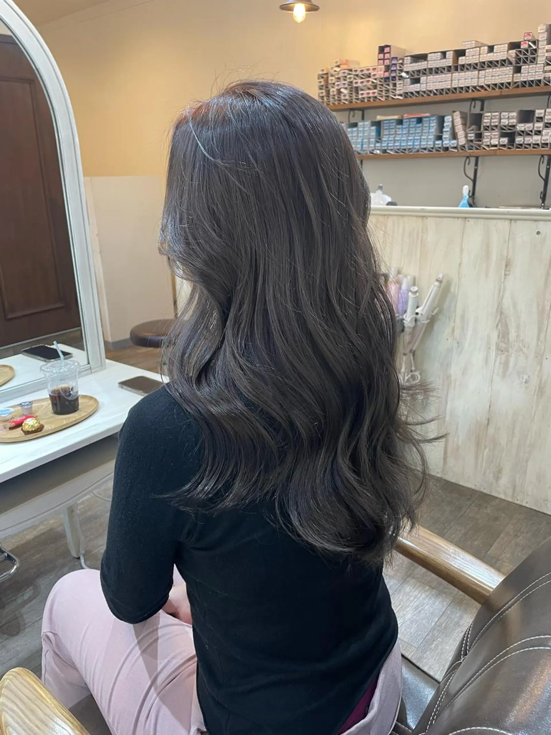 ロング カラー 宮城 ほのかのヘアスタイル